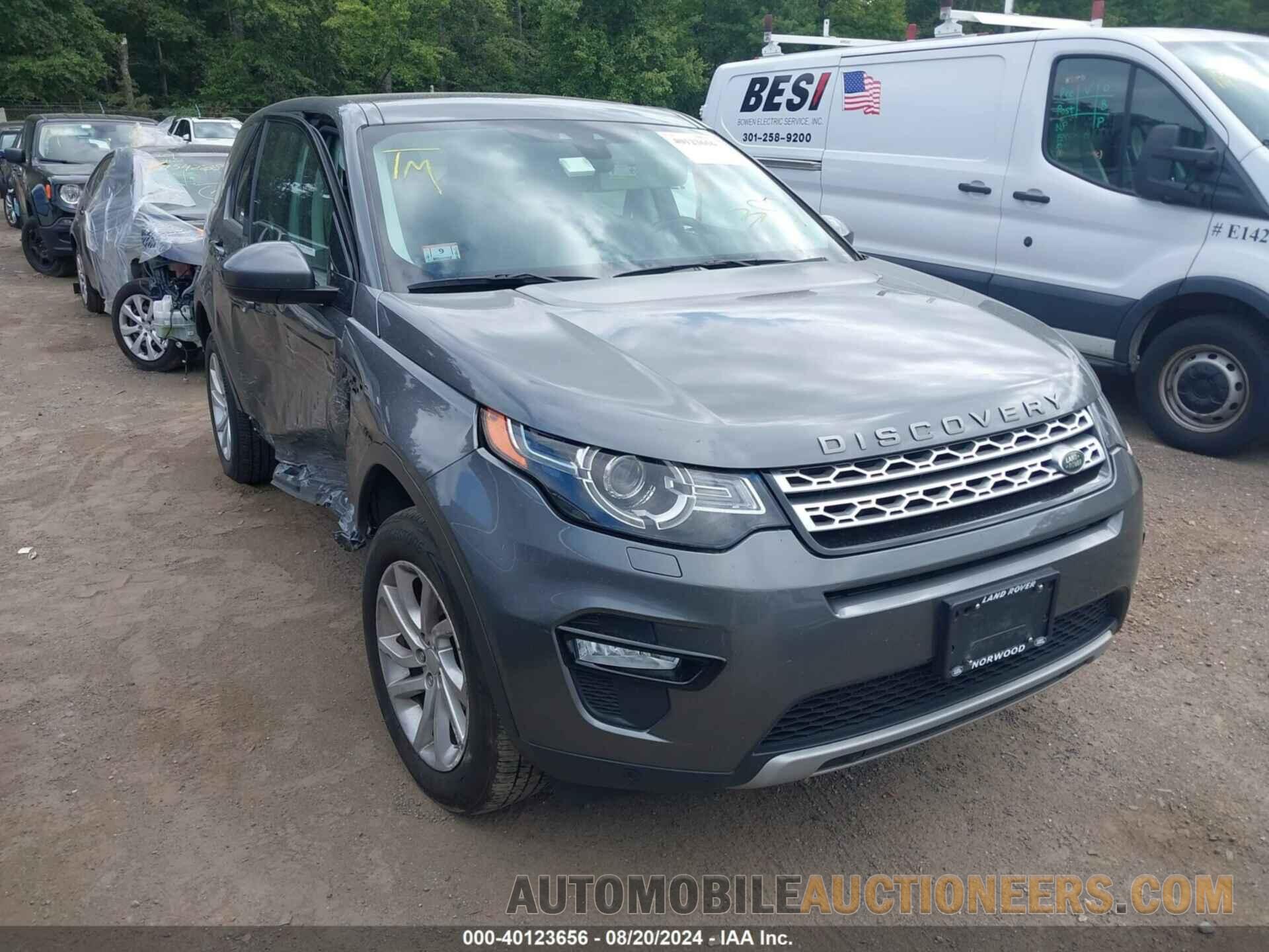 SALCR2BG7GH554164 LAND ROVER DISCOVERY SPORT 2016