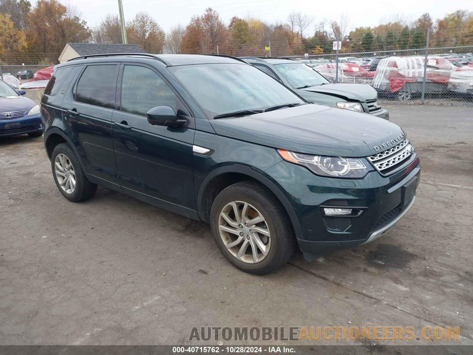 SALCR2BG7GH598083 LAND ROVER DISCOVERY SPORT 2016