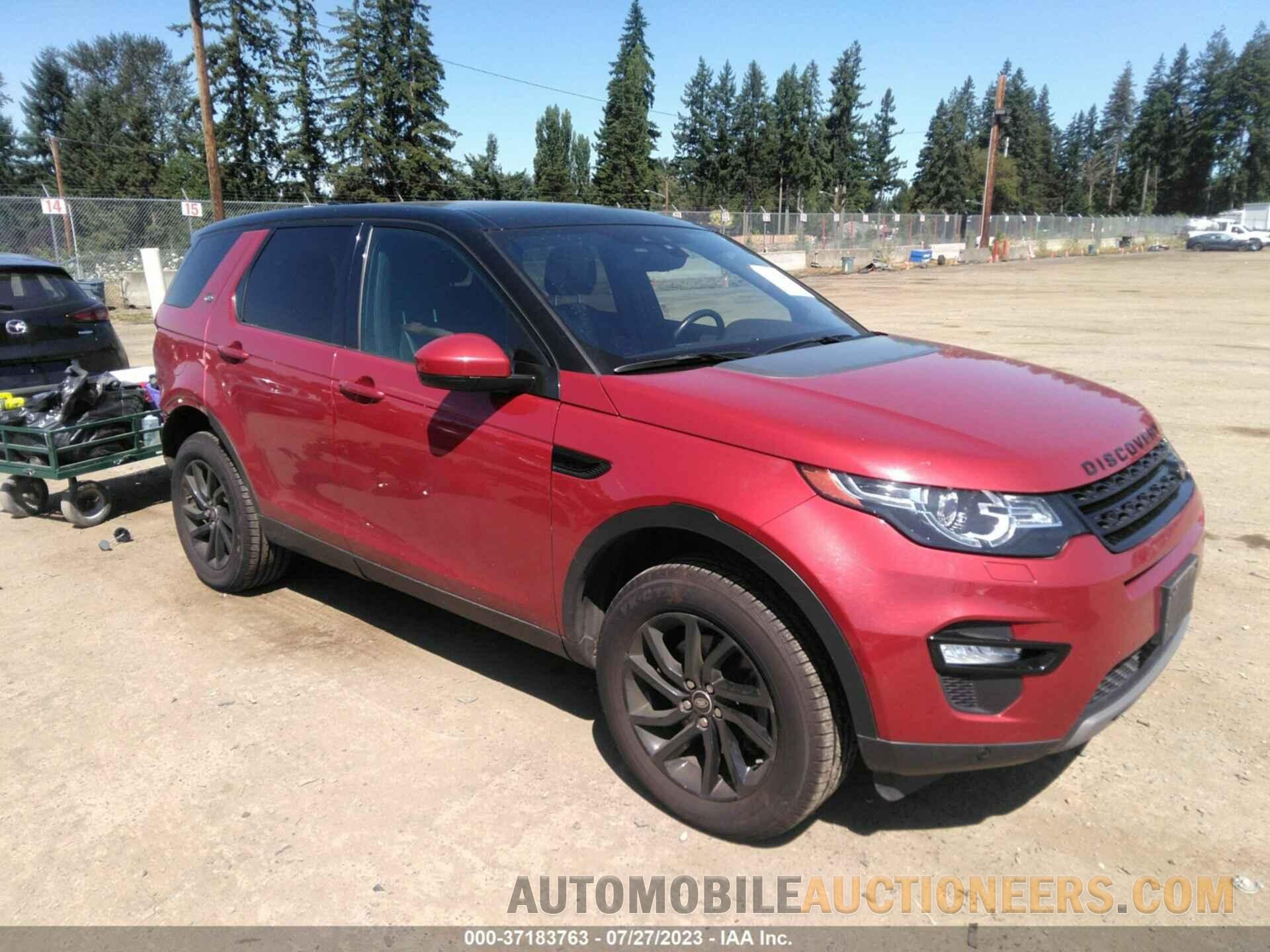 SALCR2BG7HH662432 LAND ROVER DISCOVERY SPORT 2017