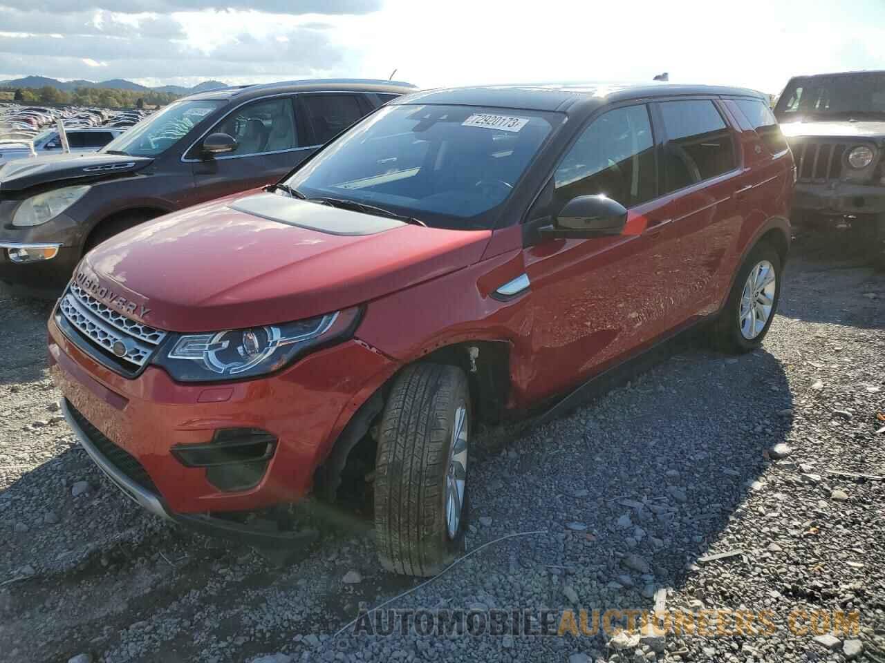 SALCR2BG7HH663029 LAND ROVER DISCOVERY 2017