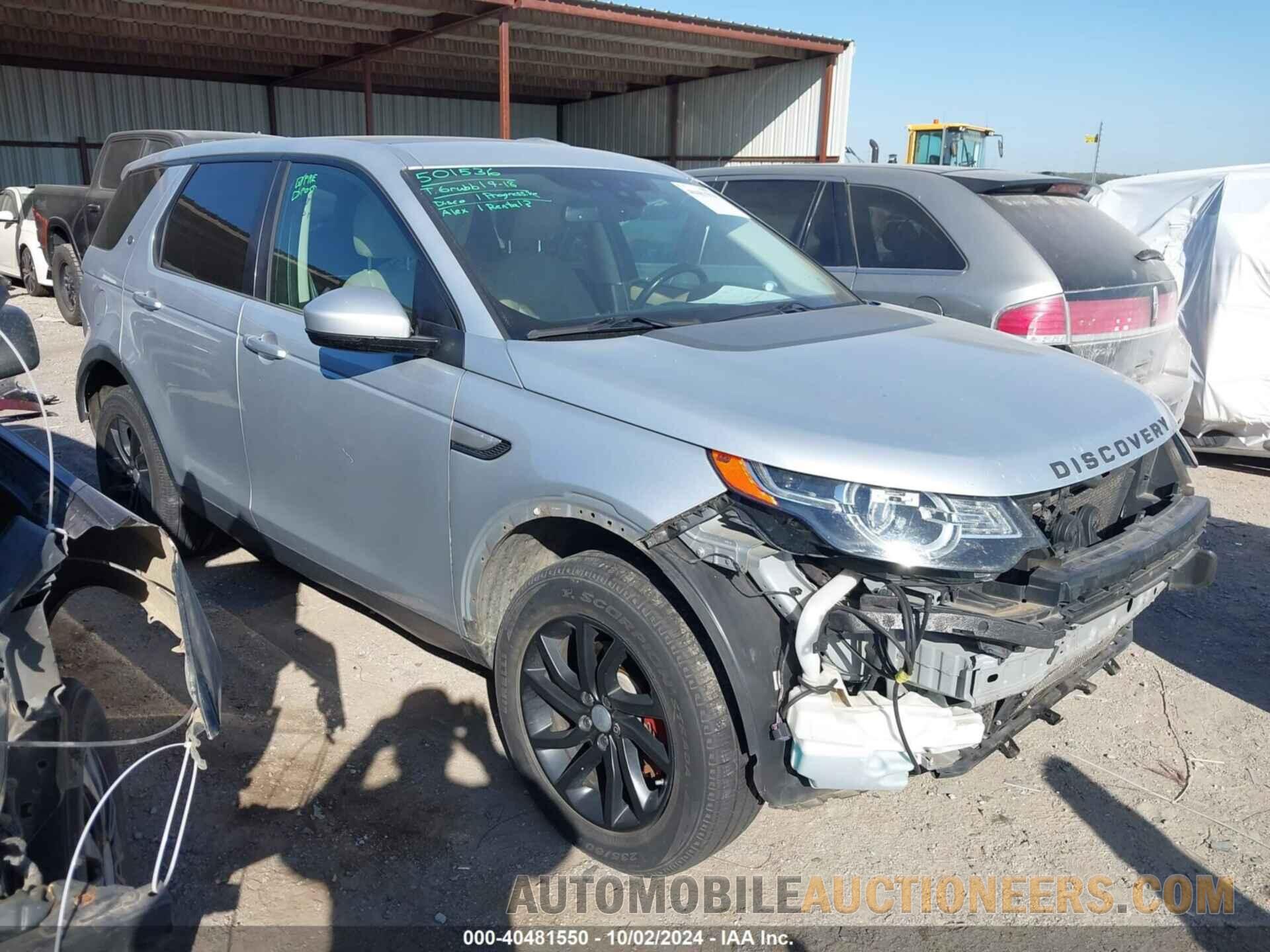 SALCR2BG8GH556098 LAND ROVER DISCOVERY SPORT 2016