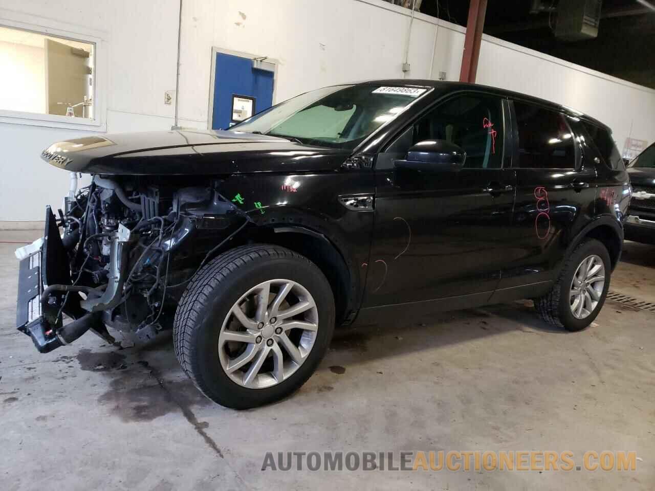 SALCR2BG8GH587660 LAND ROVER DISCOVERY 2016