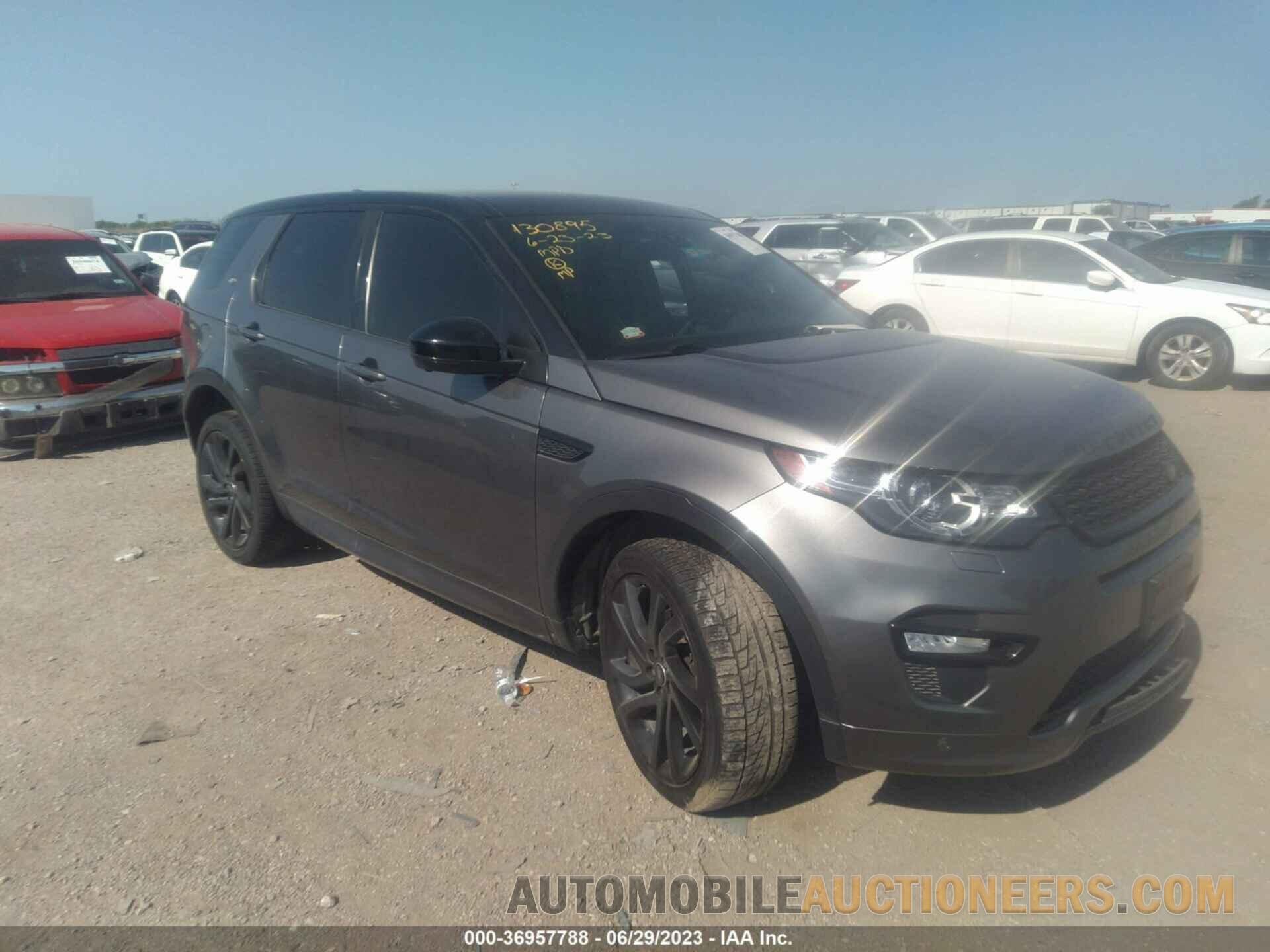 SALCR2BG8HH636471 LAND ROVER DISCOVERY SPORT 2017