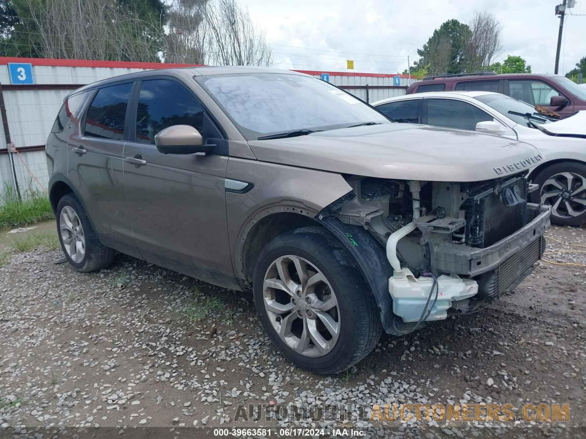 SALCR2BG8HH662181 LAND ROVER DISCOVERY SPORT 2017