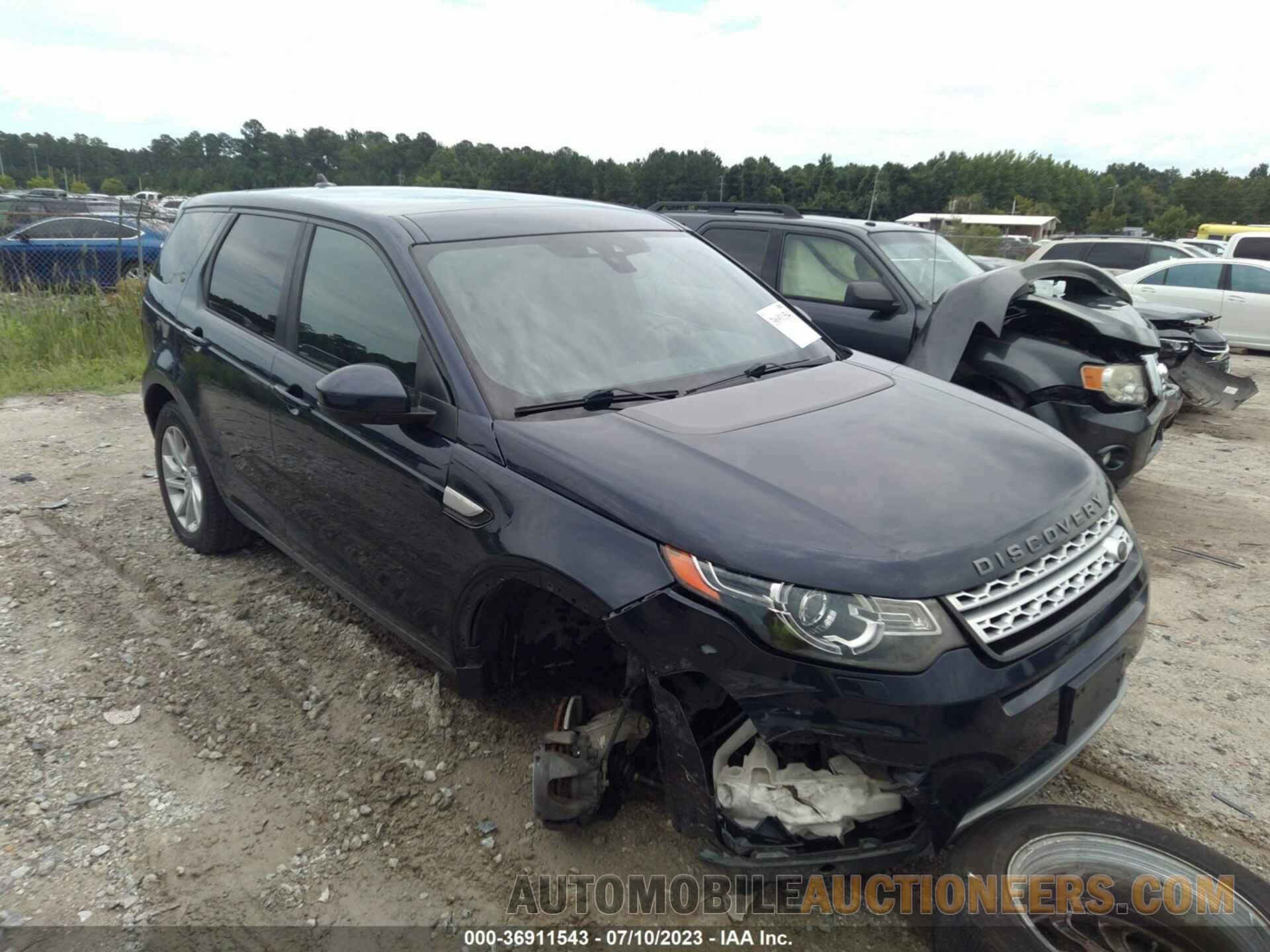 SALCR2BG9GH605938 LAND ROVER DISCOVERY SPORT 2016