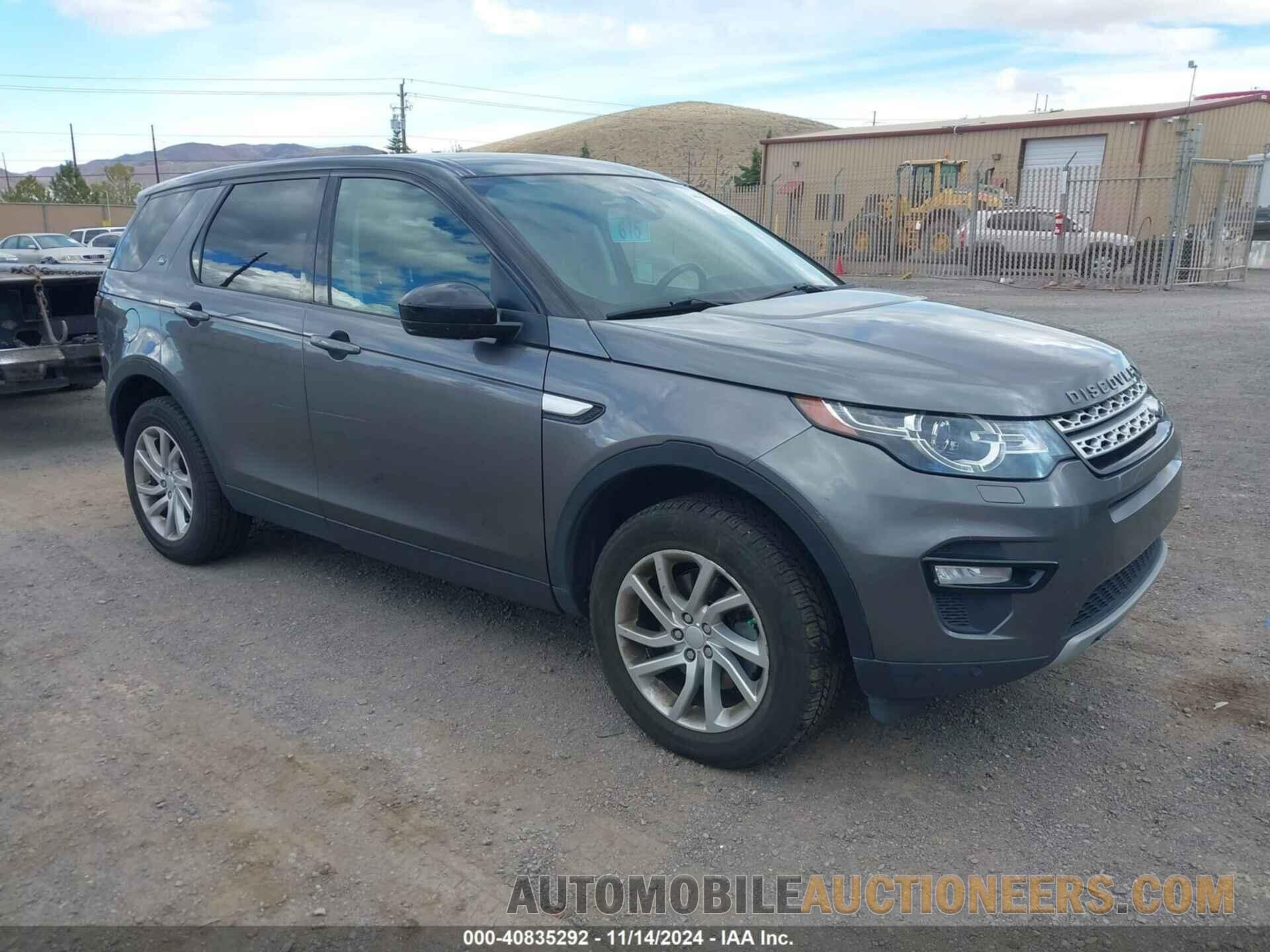 SALCR2BG9GH628104 LAND ROVER DISCOVERY SPORT 2016