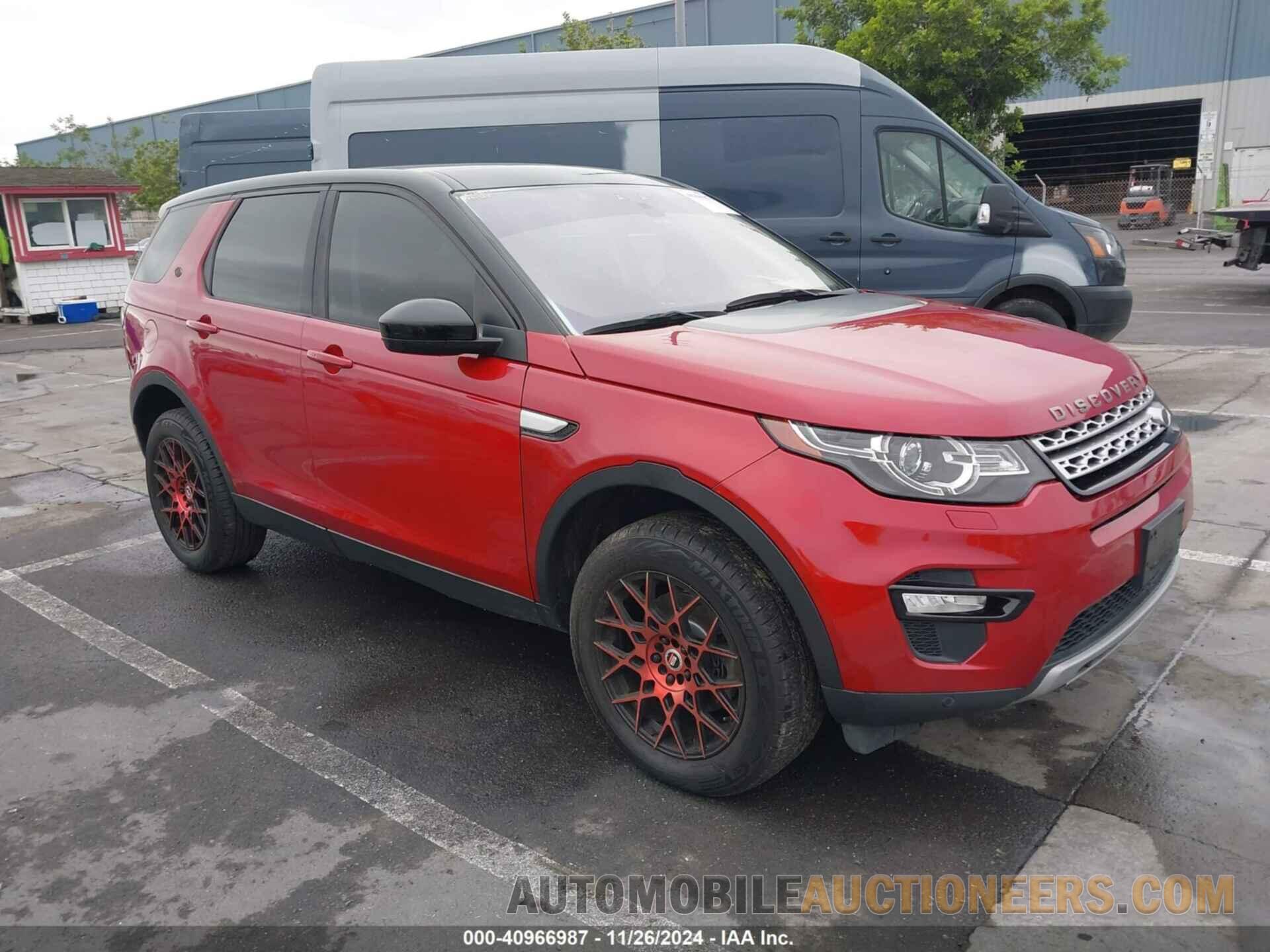 SALCR2BG9HH666322 LAND ROVER DISCOVERY SPORT 2017