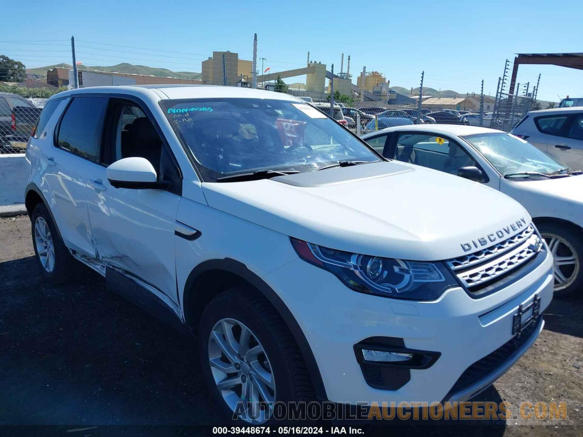 SALCR2BG9HH680057 LAND ROVER DISCOVERY SPORT 2017