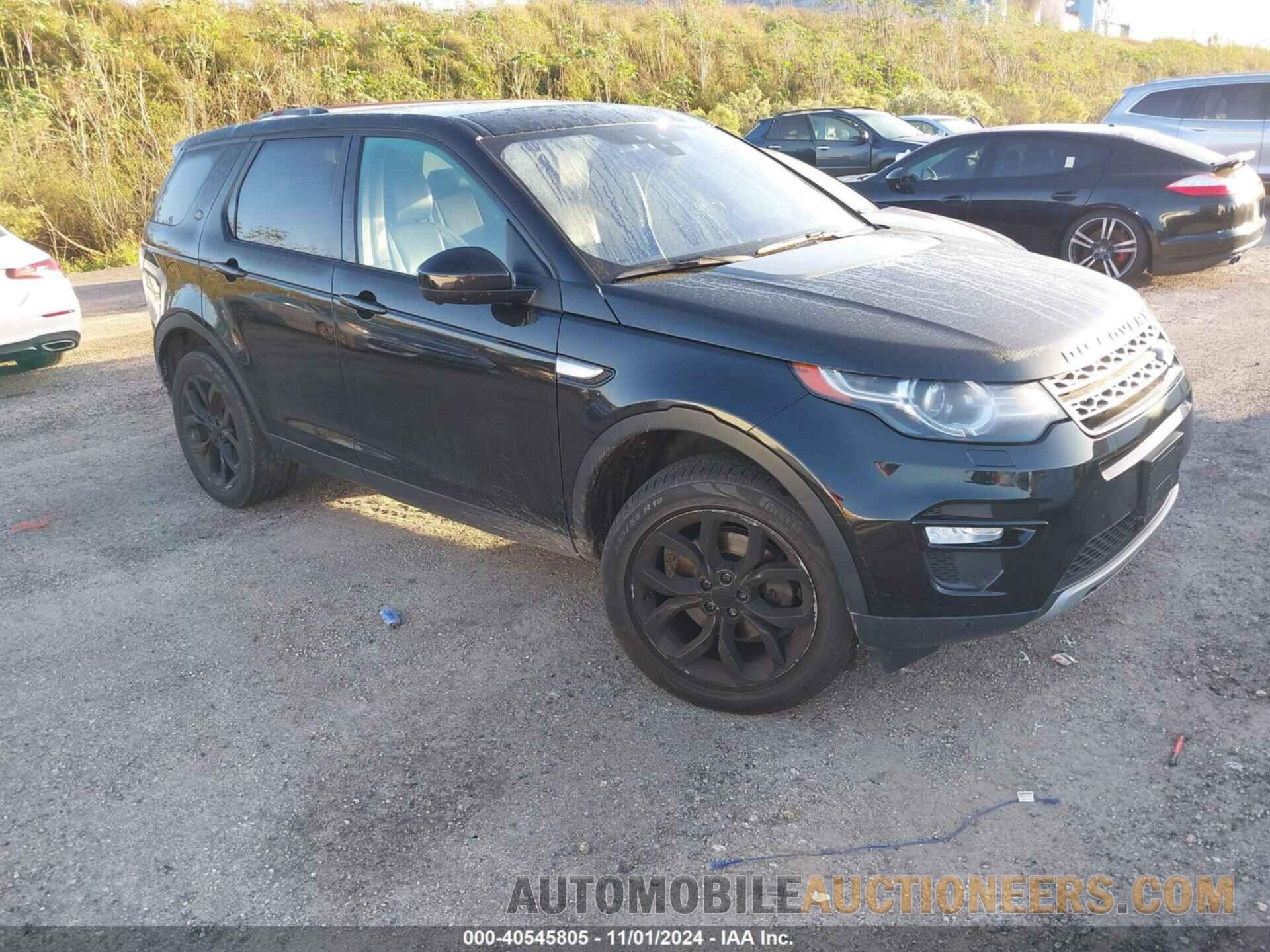 SALCR2BG9HH695108 LAND ROVER DISCOVERY SPORT 2017