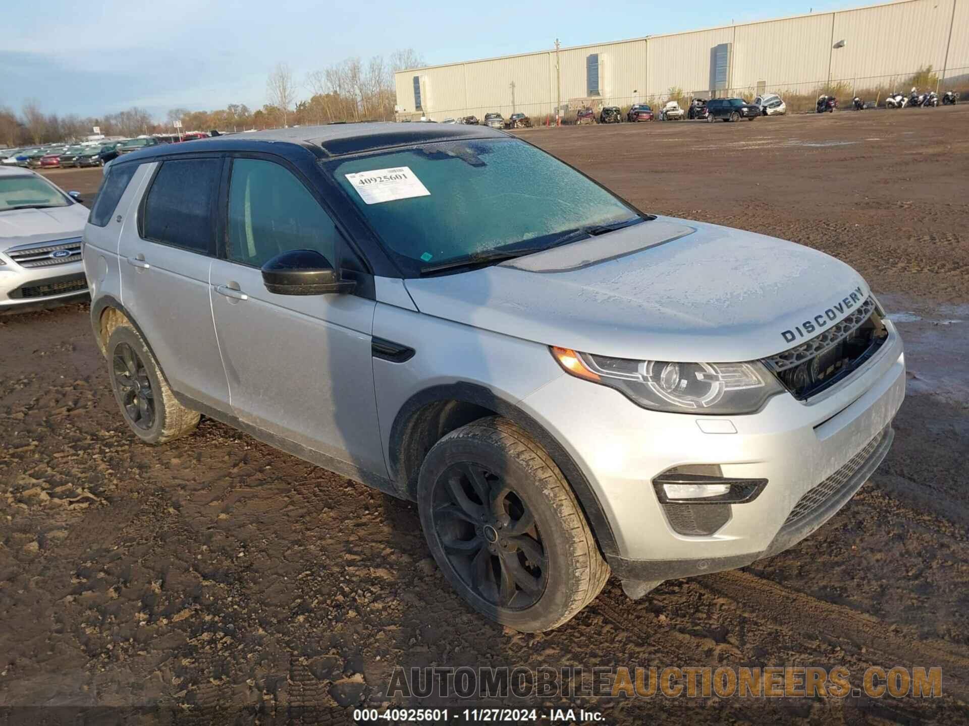 SALCR2BGXGH577180 LAND ROVER DISCOVERY SPORT 2016