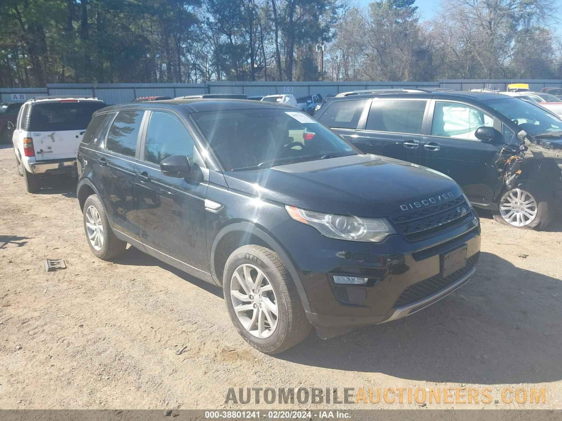 SALCR2BGXGH587675 LAND ROVER DISCOVERY SPORT 2016