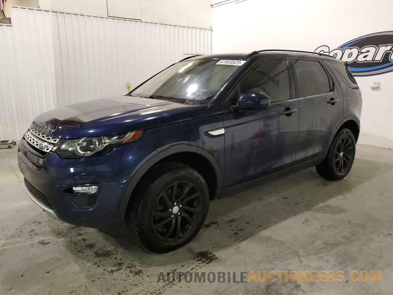 SALCR2BGXHH653272 LAND ROVER DISCOVERY 2017