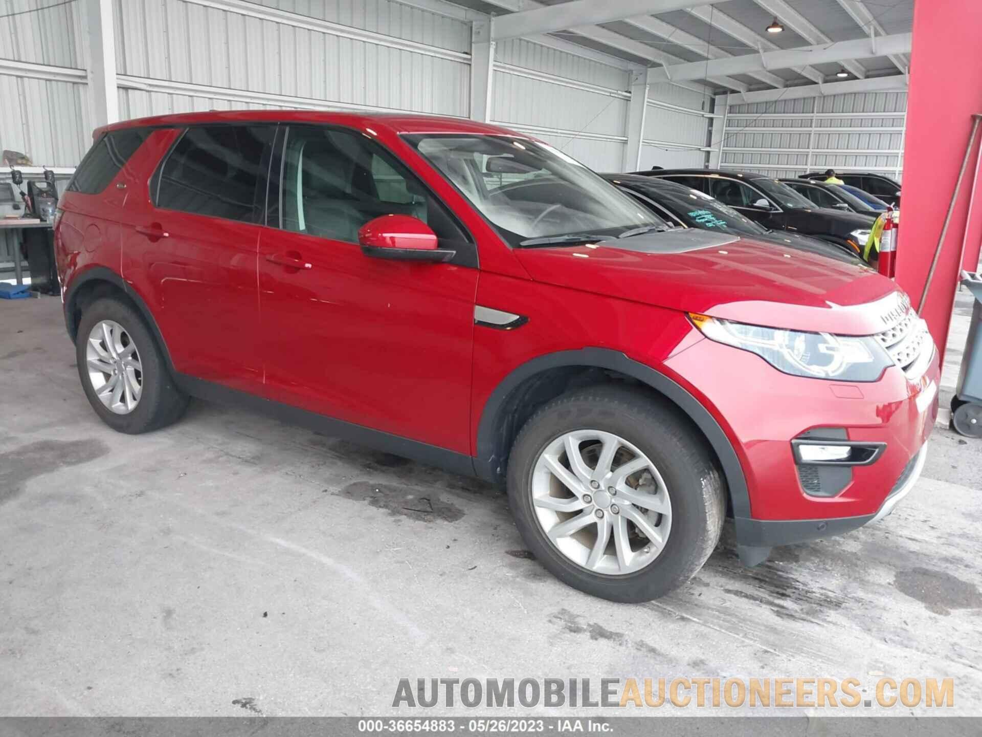 SALCR2FX0KH800507 LAND ROVER DISCOVERY SPORT 2019