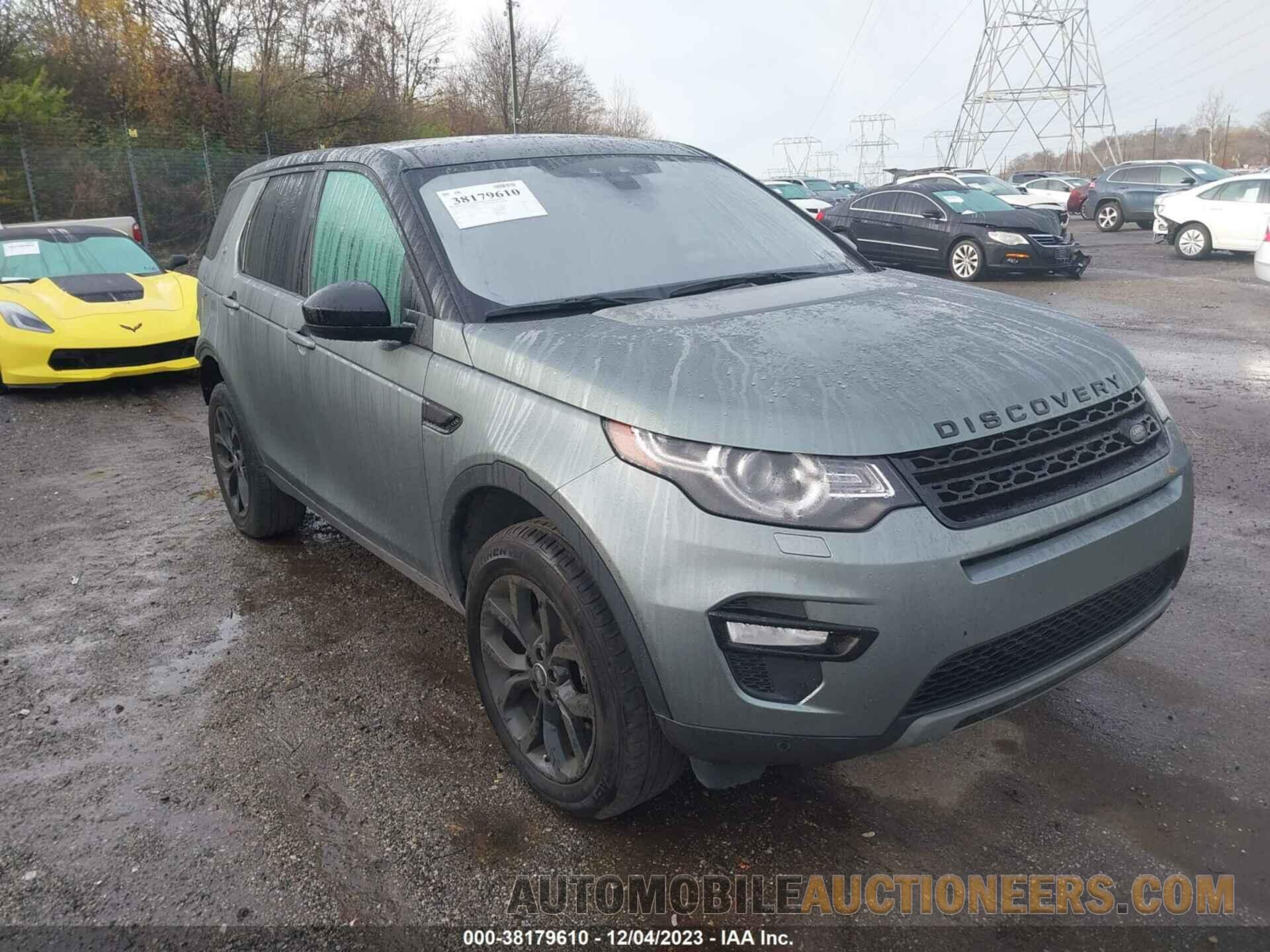 SALCR2FX1KH788724 LAND ROVER DISCOVERY SPORT 2019