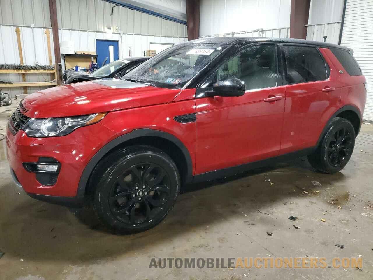 SALCR2FX1KH821625 LAND ROVER DISCOVERY 2019