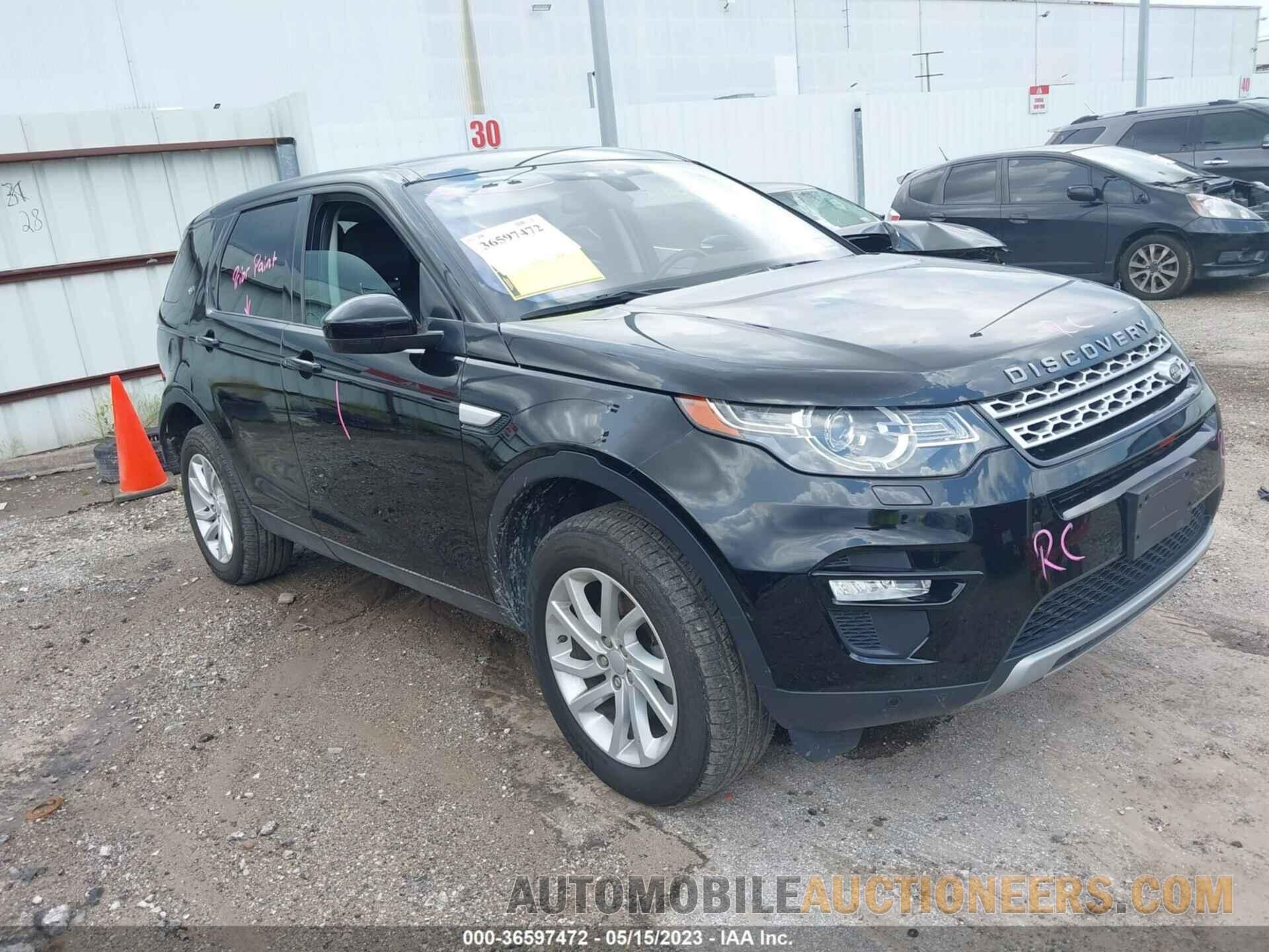 SALCR2FX3KH785808 LAND ROVER DISCOVERY SPORT 2019