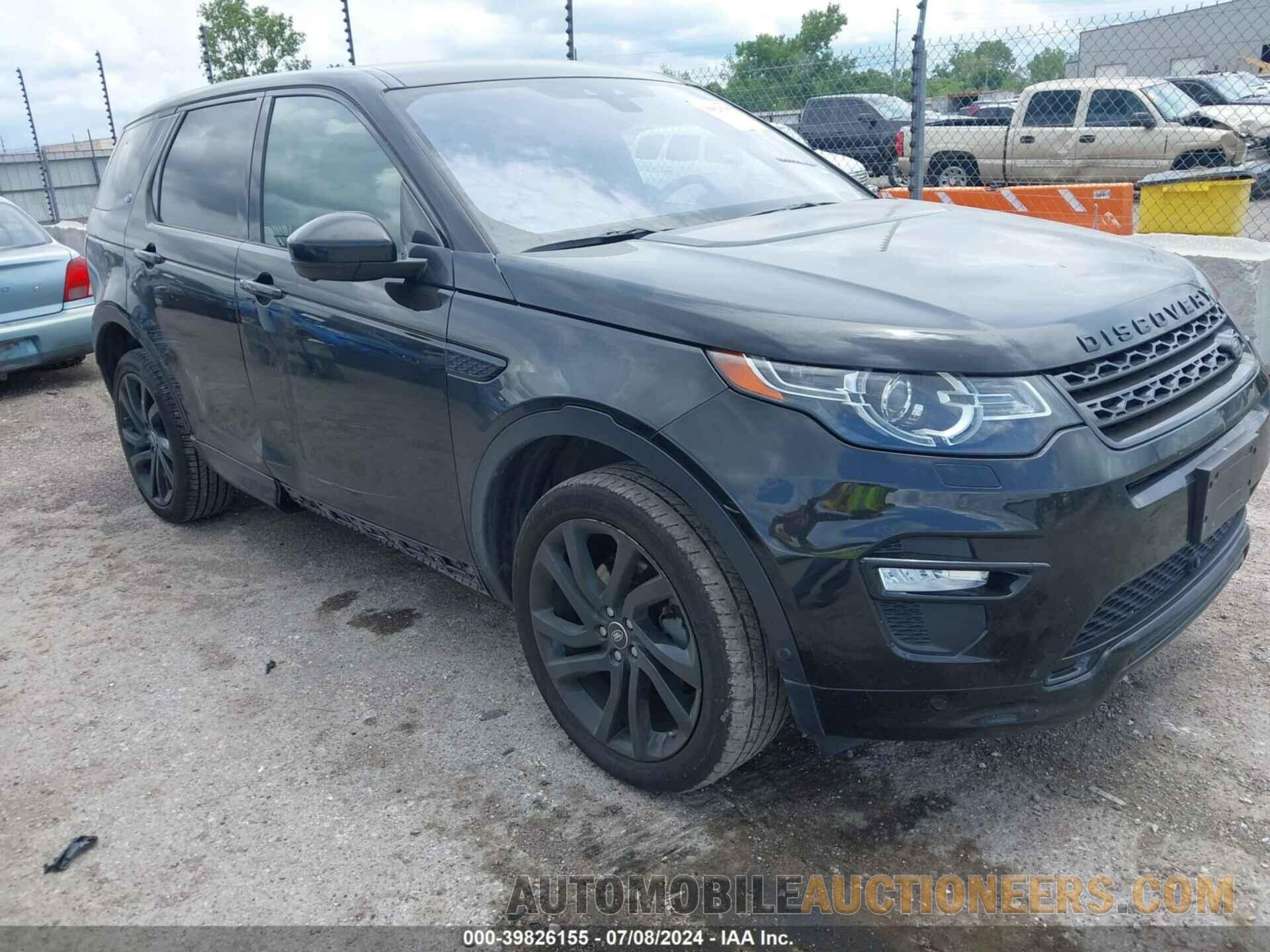 SALCR2FX3KH790524 LAND ROVER DISCOVERY SPORT 2019