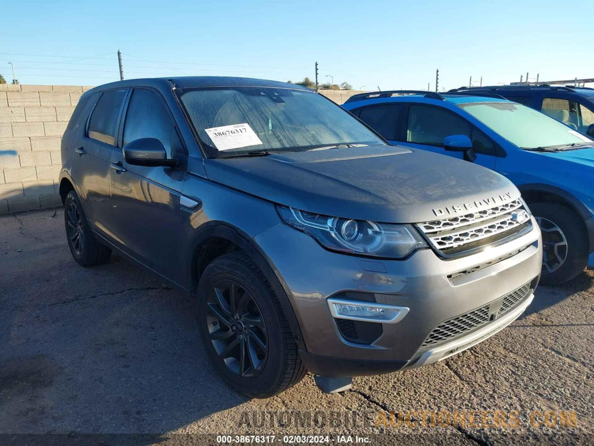 SALCR2FX3KH811727 LAND ROVER DISCOVERY SPORT 2019