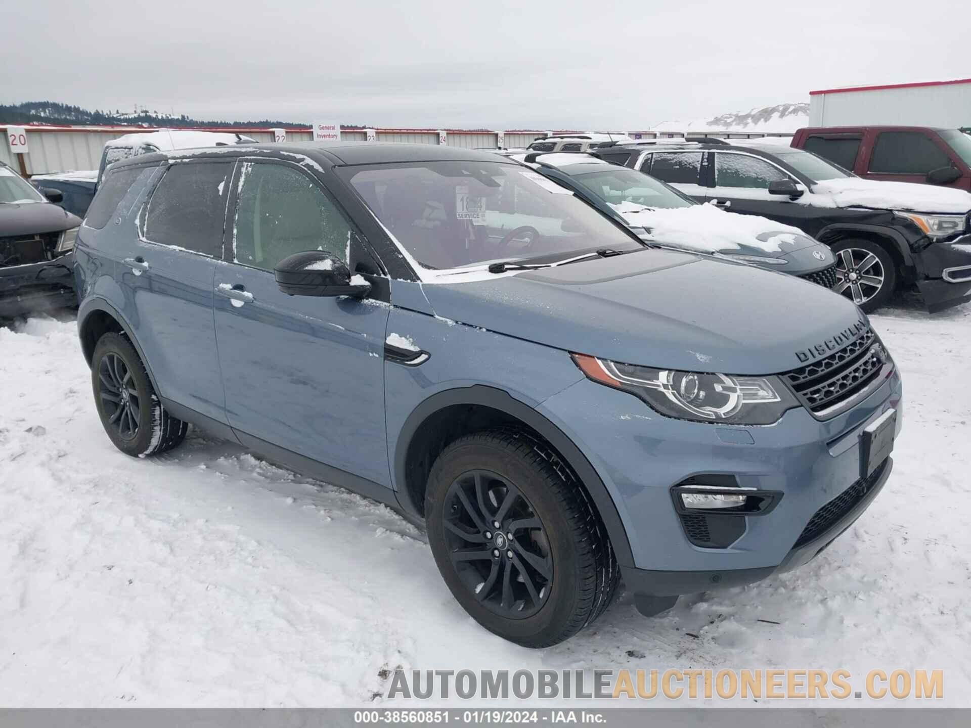 SALCR2FX3KH829127 LAND ROVER DISCOVERY SPORT 2019