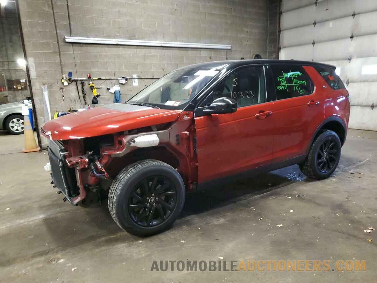 SALCR2FX3KH830049 LAND ROVER DISCOVERY 2019