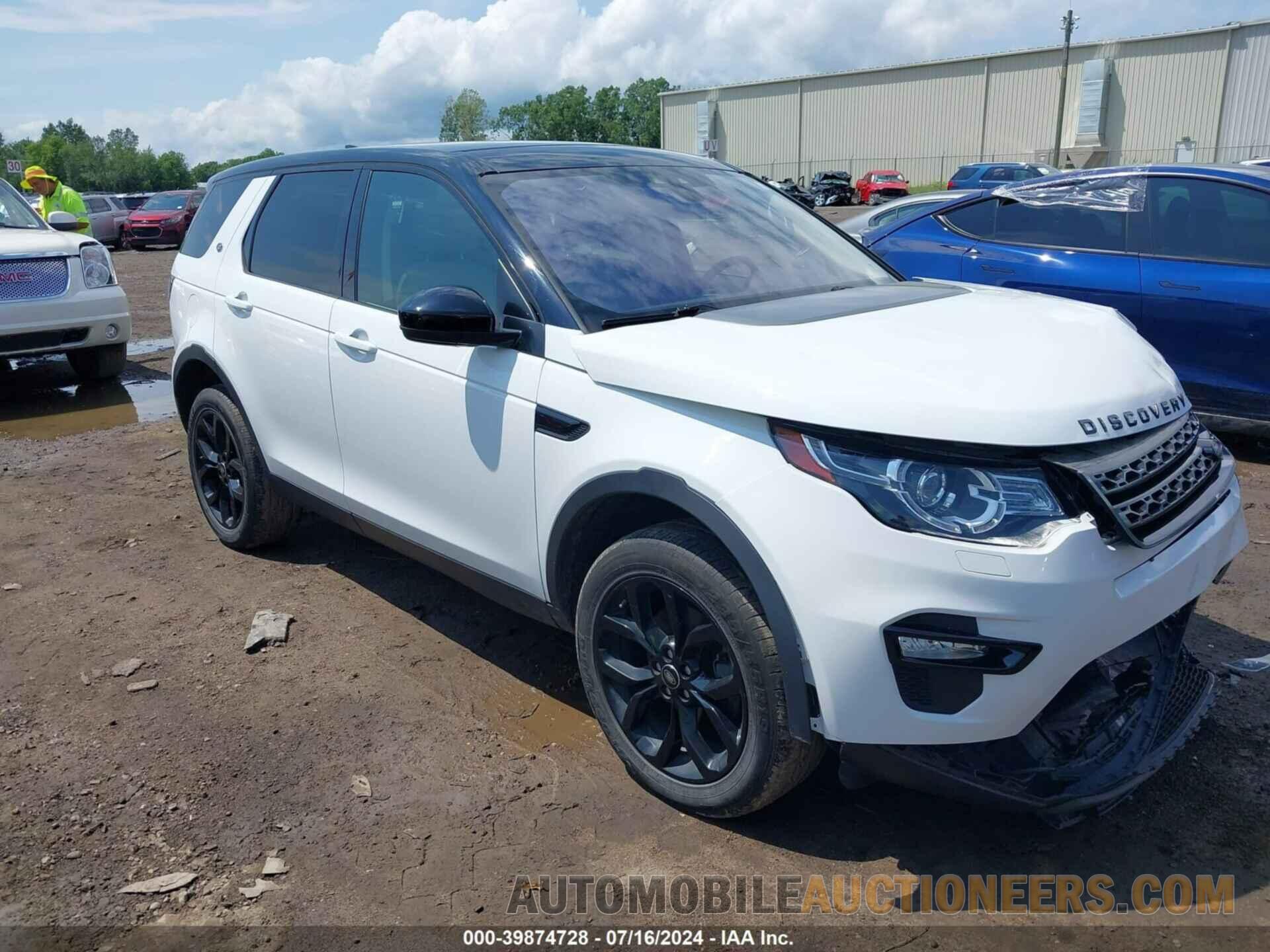 SALCR2FX4KH803524 LAND ROVER DISCOVERY SPORT 2019