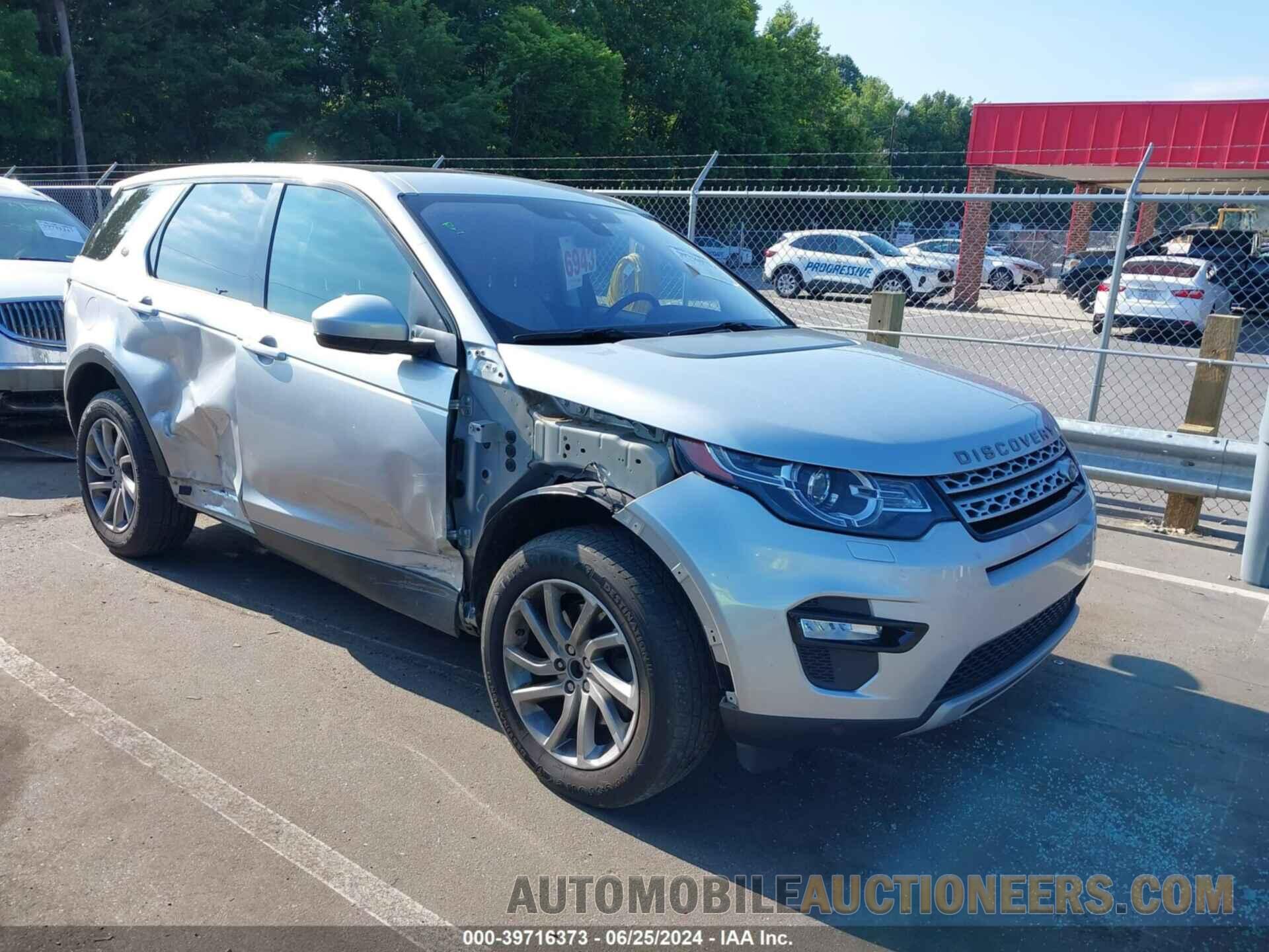 SALCR2FX6KH784474 LAND ROVER DISCOVERY SPORT 2019