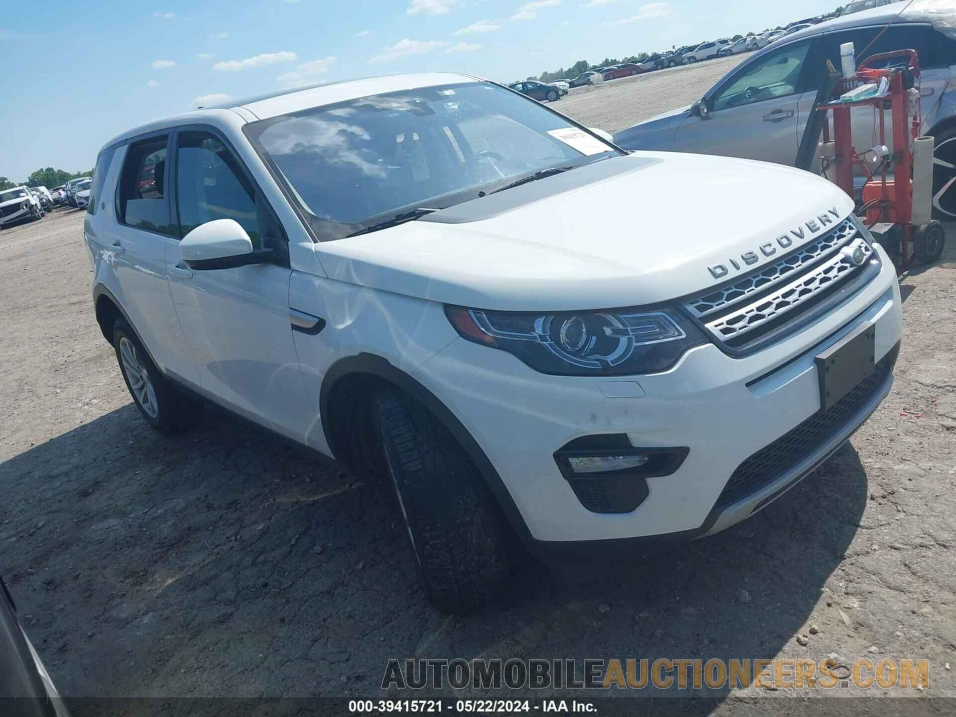 SALCR2FX6KH803833 LAND ROVER DISCOVERY SPORT 2019