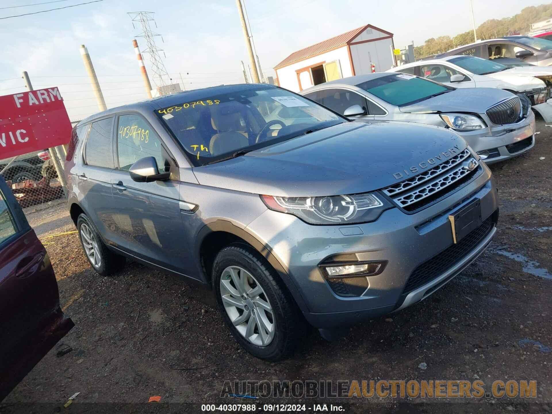 SALCR2FX6KH824617 LAND ROVER DISCOVERY SPORT 2019