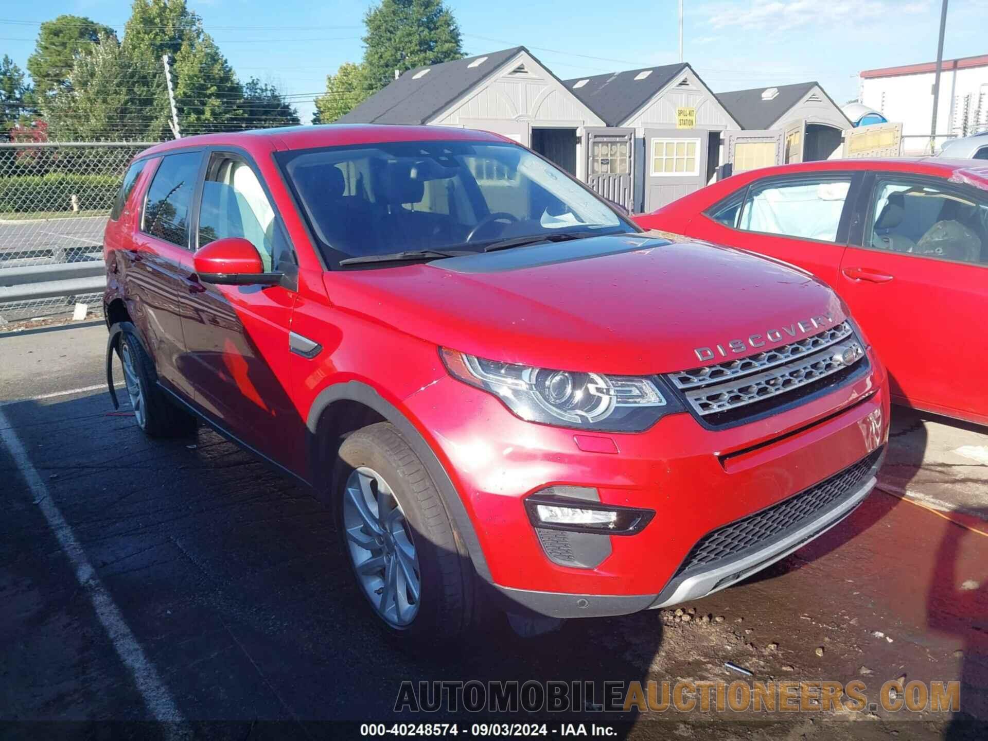 SALCR2FX7KH793815 LAND ROVER DISCOVERY SPORT 2019