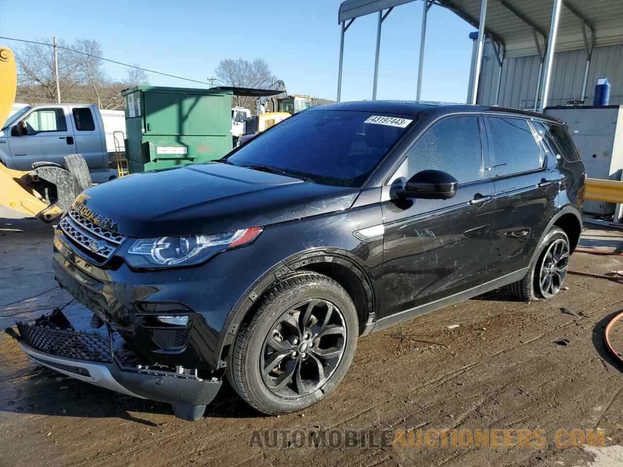 SALCR2FX8KH783021 LAND ROVER DISCOVERY 2019