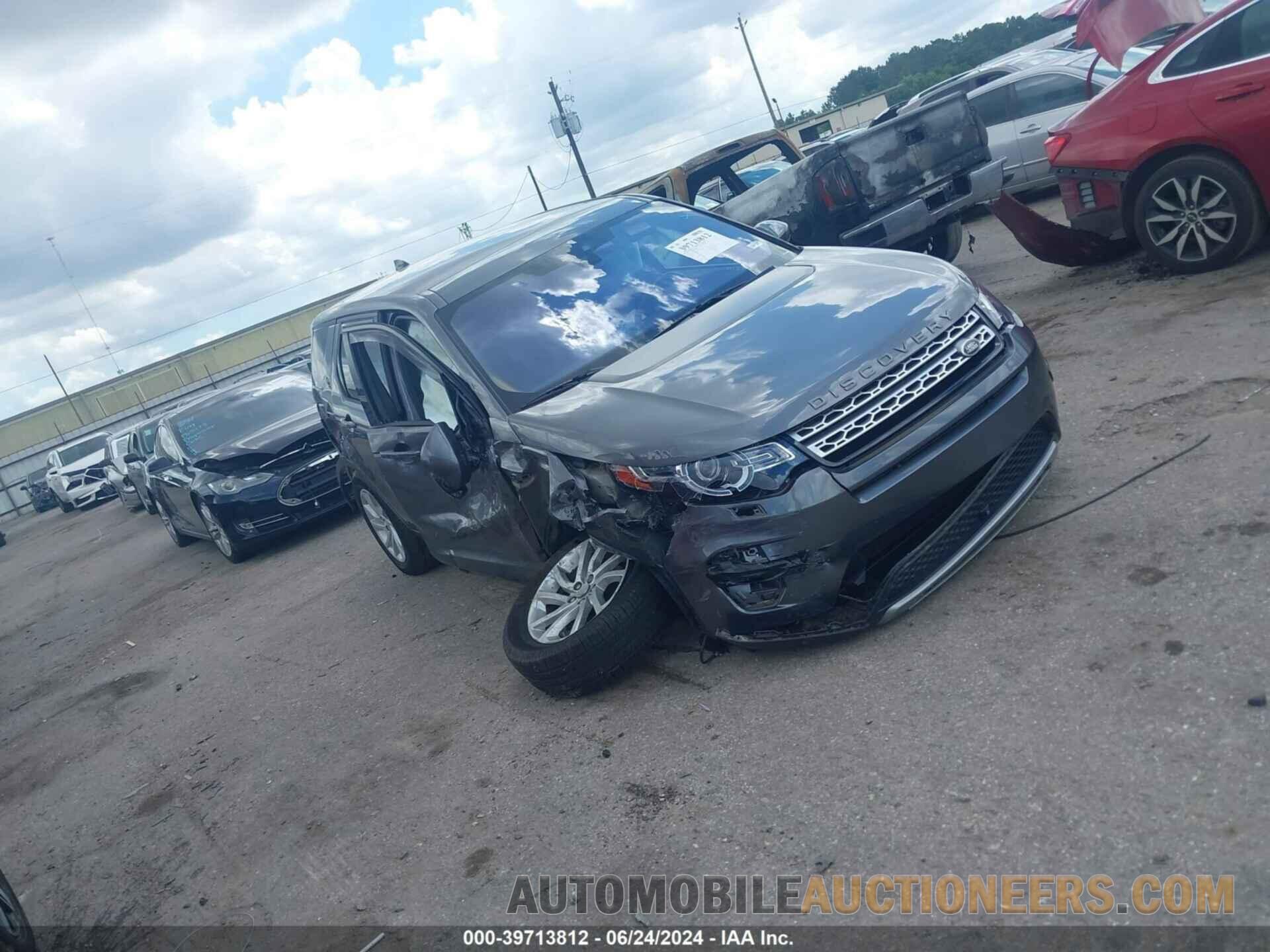 SALCR2FX8KH791927 LAND ROVER DISCOVERY SPORT 2019