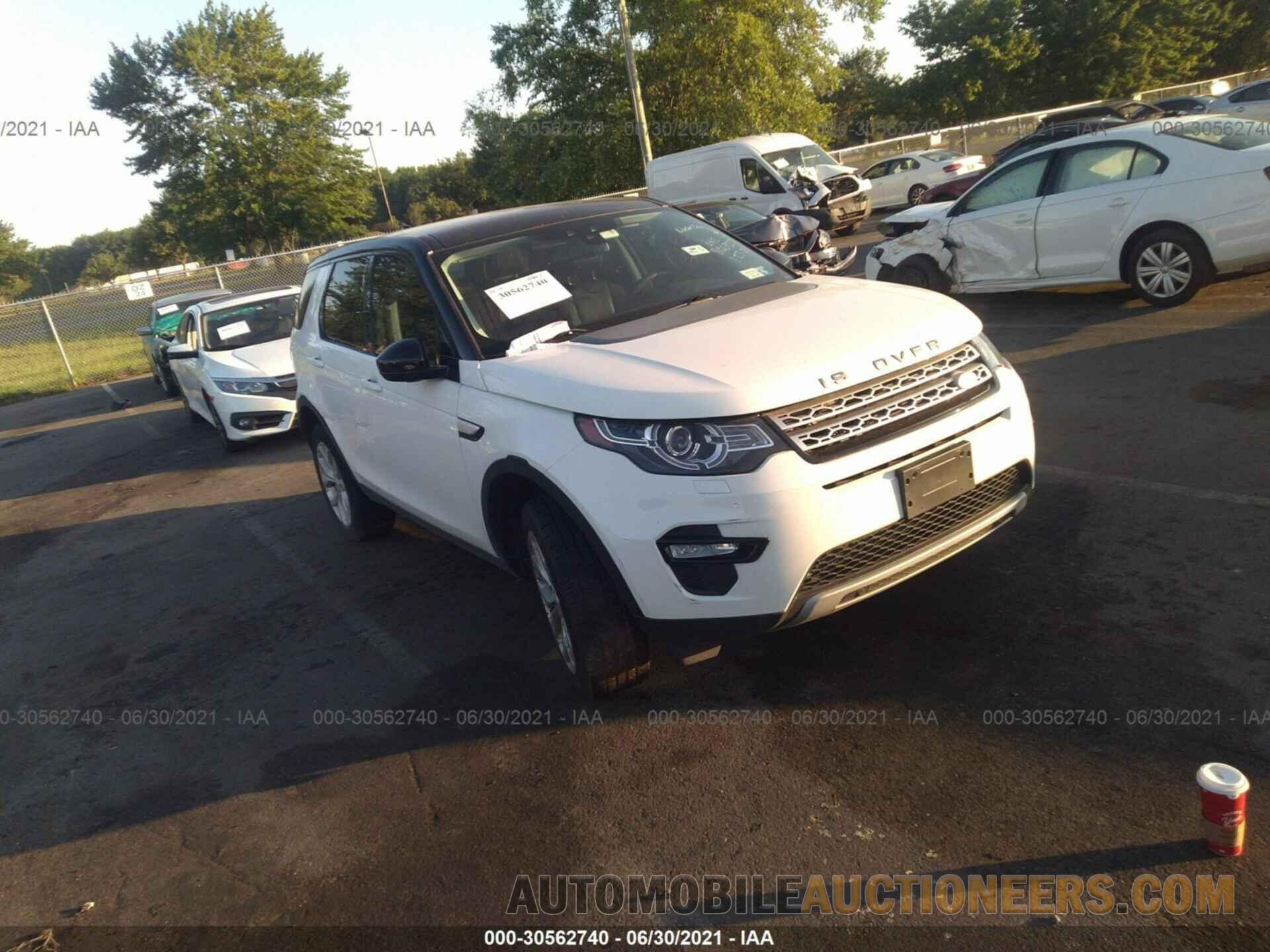 SALCR2FX8KH806927 LAND ROVER DISCOVERY SPORT 2019