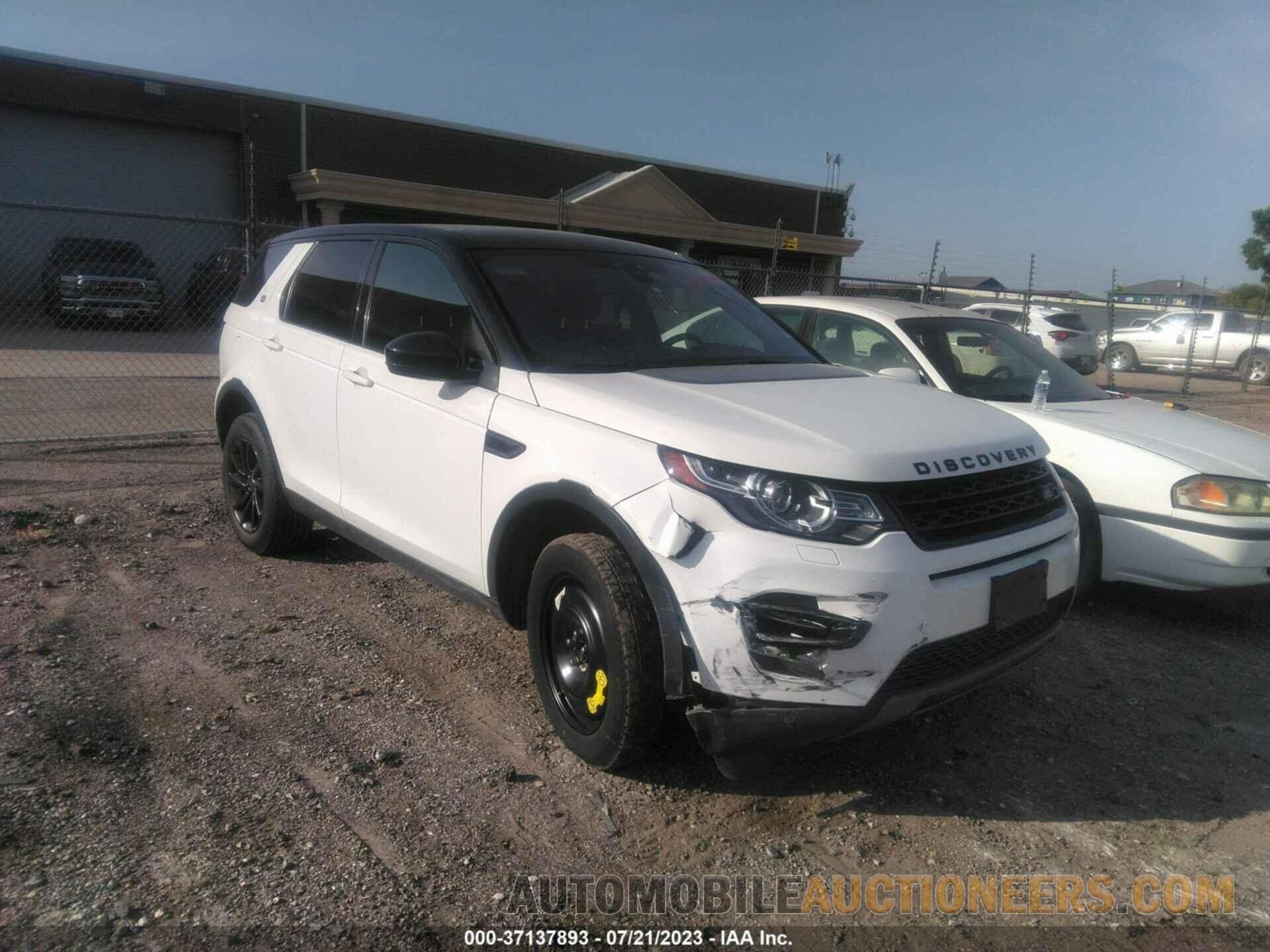 SALCR2FX8KH811383 LAND ROVER DISCOVERY SPORT 2019