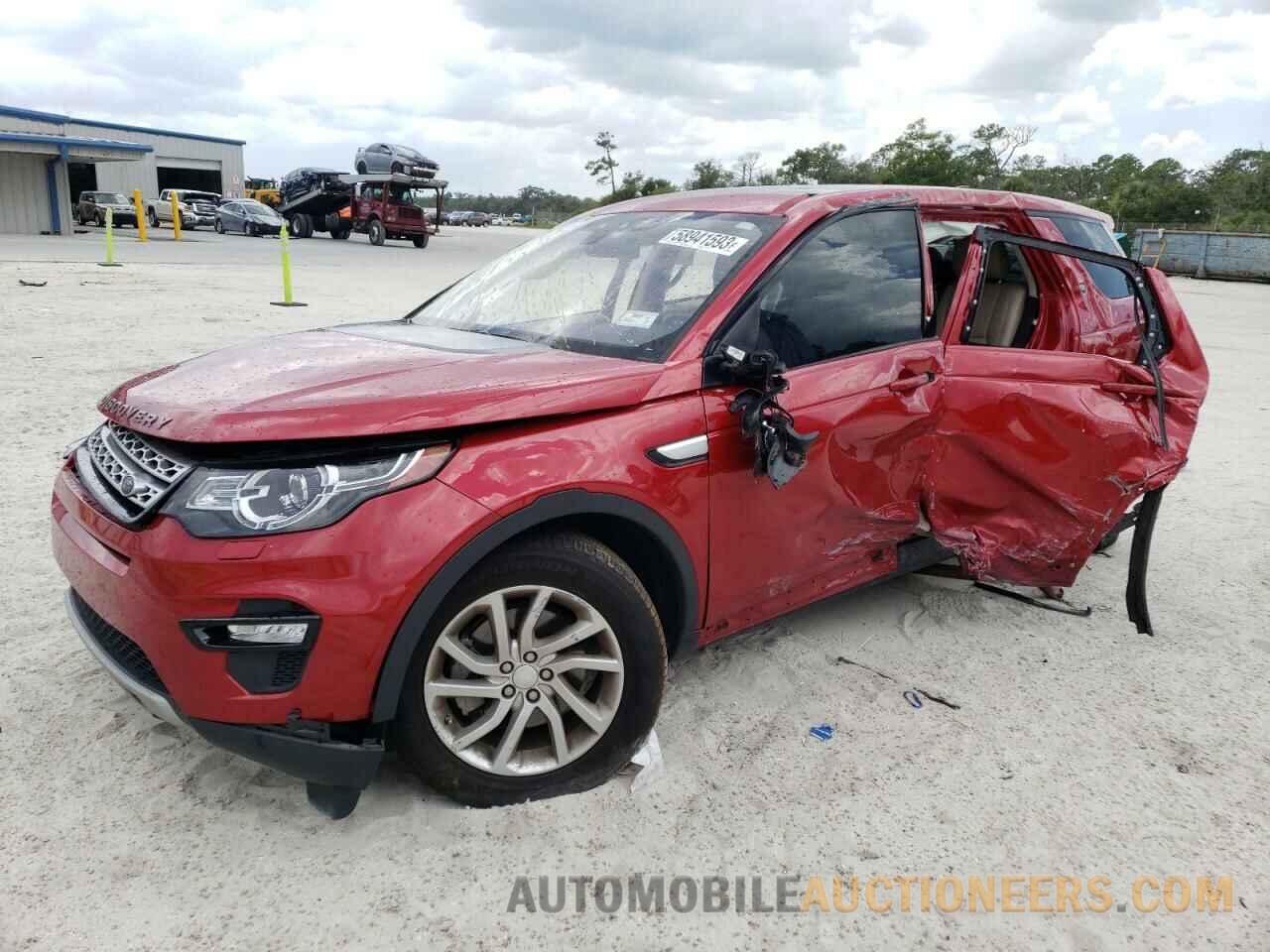 SALCR2FX9KH803891 LAND ROVER DISCOVERY 2019