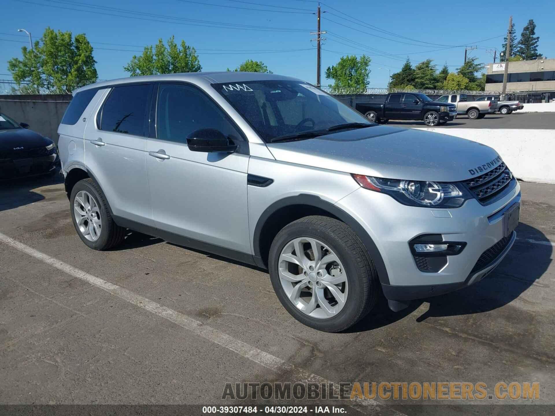 SALCR2FXXKH783991 LAND ROVER DISCOVERY SPORT 2019