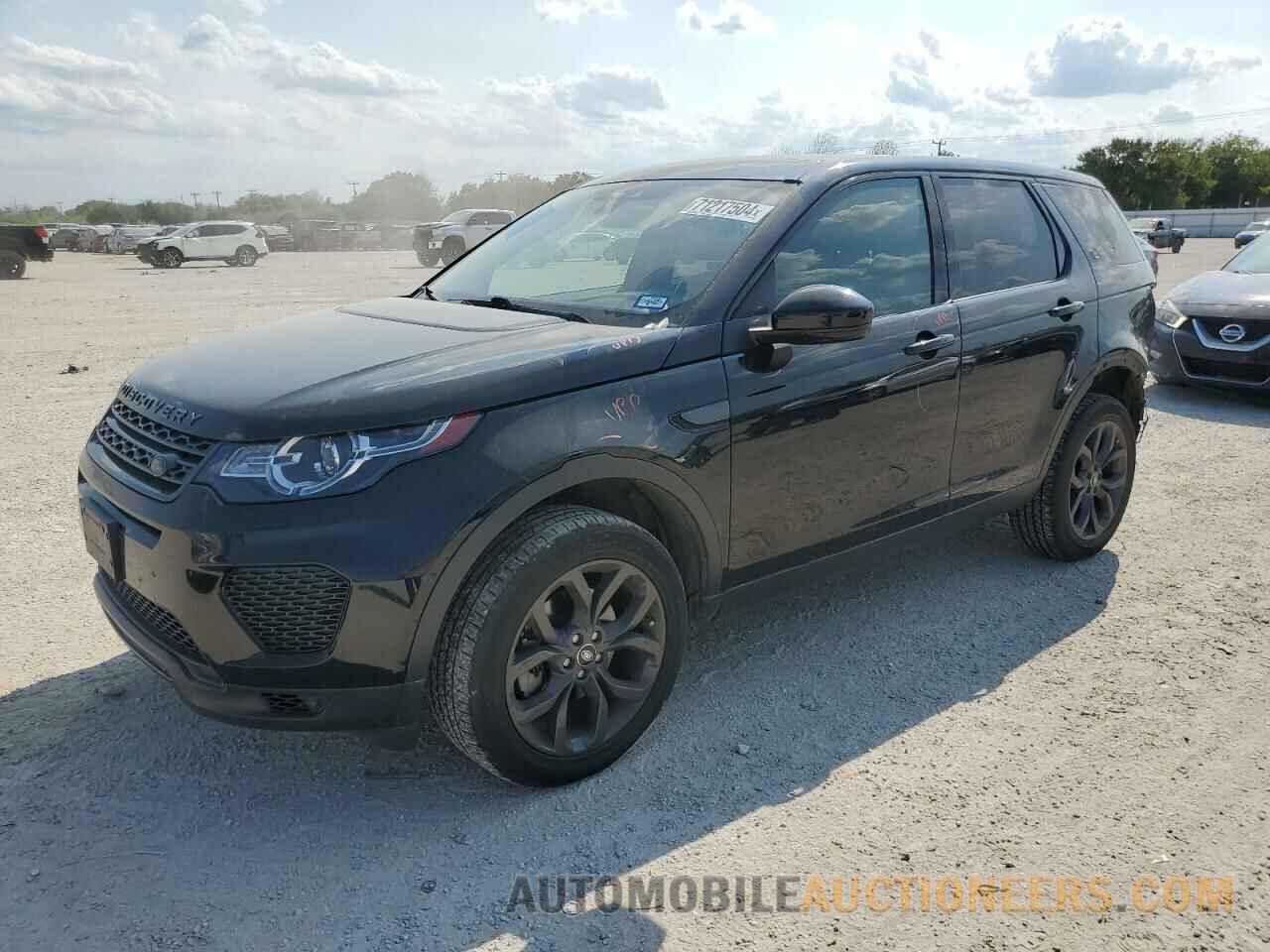 SALCR2FXXKH803298 LAND ROVER DISCOVERY 2019