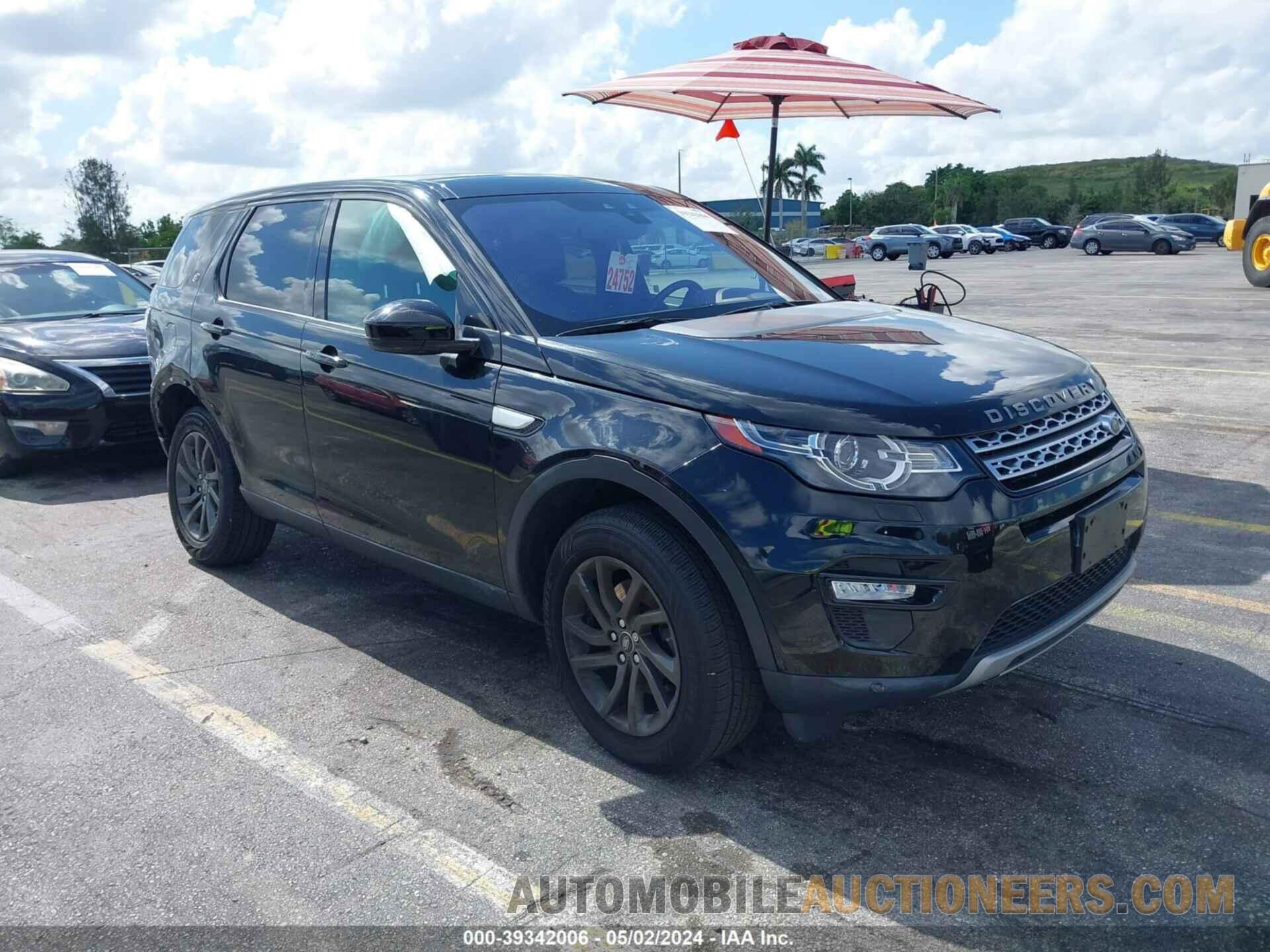 SALCR2FXXKHBZ8587 LAND ROVER DISCOVERY SPORT 2019