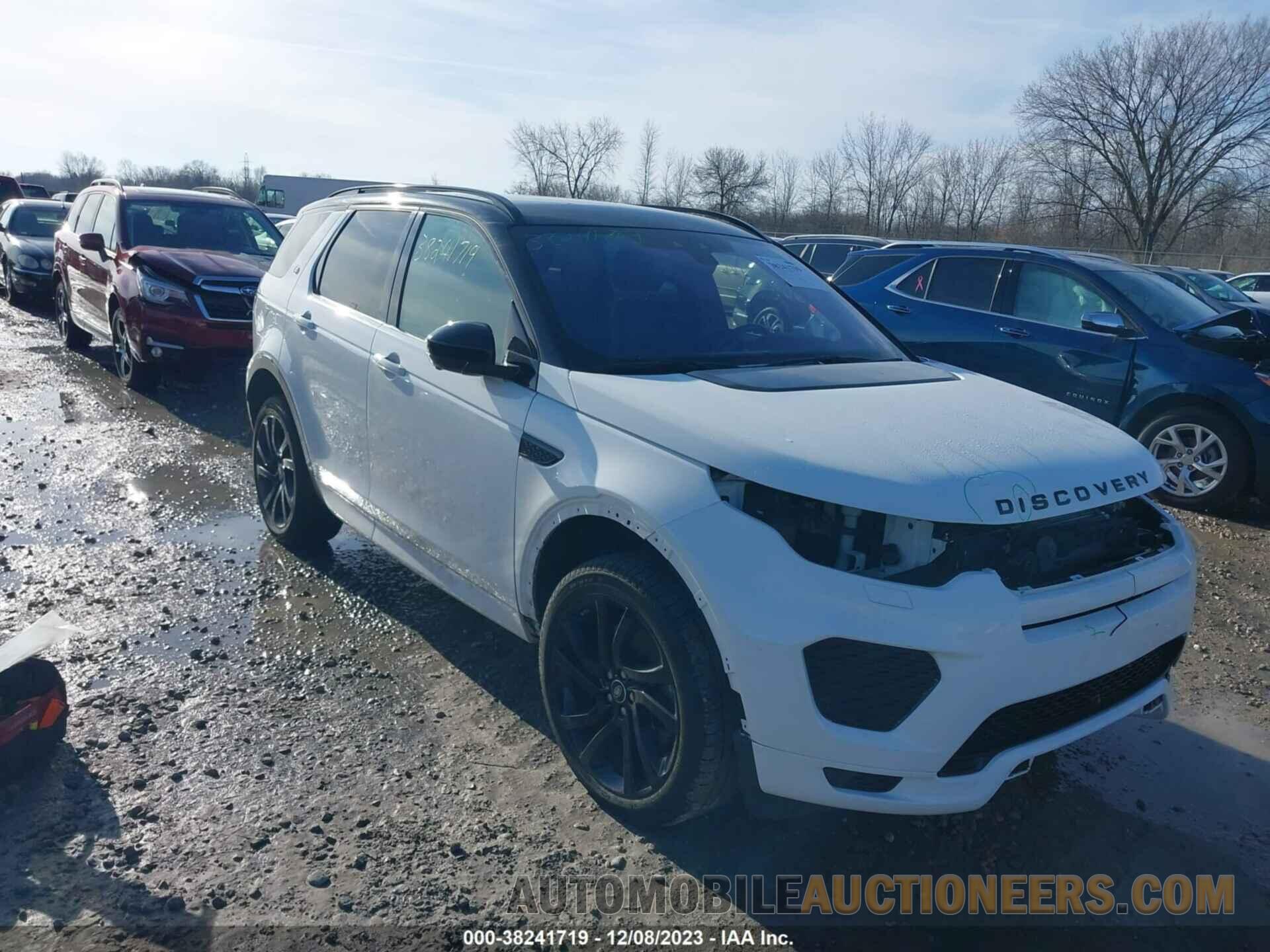 SALCR2GX5KH814403 LAND ROVER DISCOVERY SPORT 2019