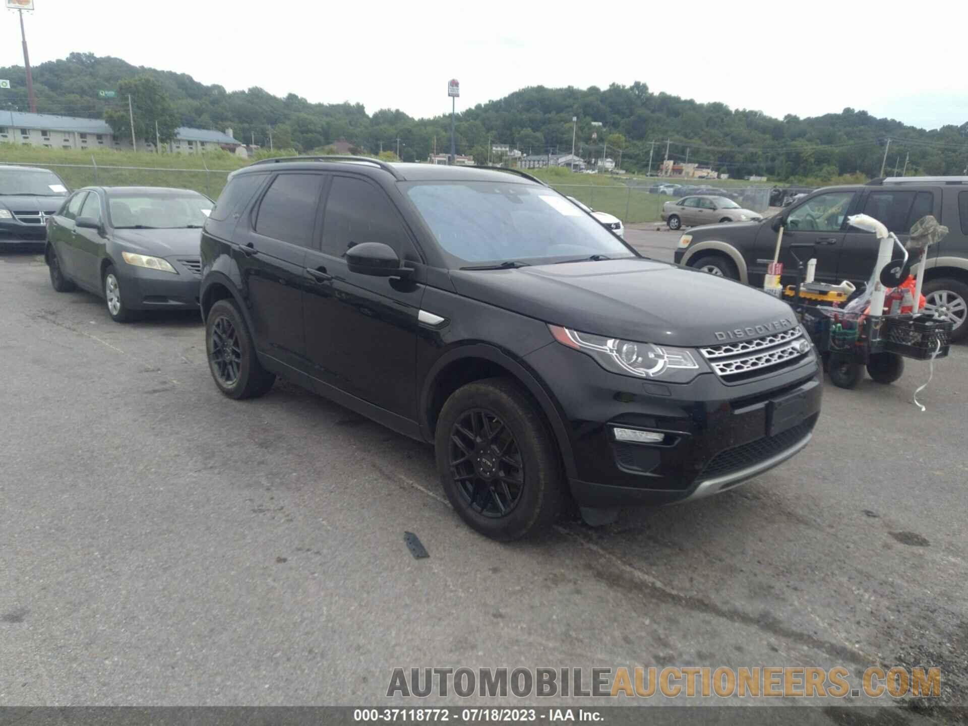 SALCR2RX0JH742277 LAND ROVER DISCOVERY SPORT 2018