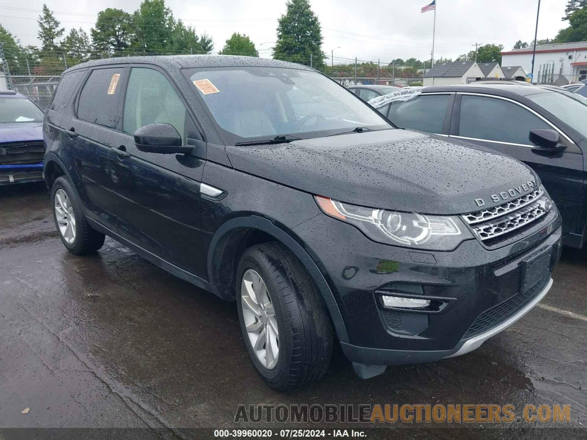 SALCR2RX0JH750010 LAND ROVER DISCOVERY SPORT 2018