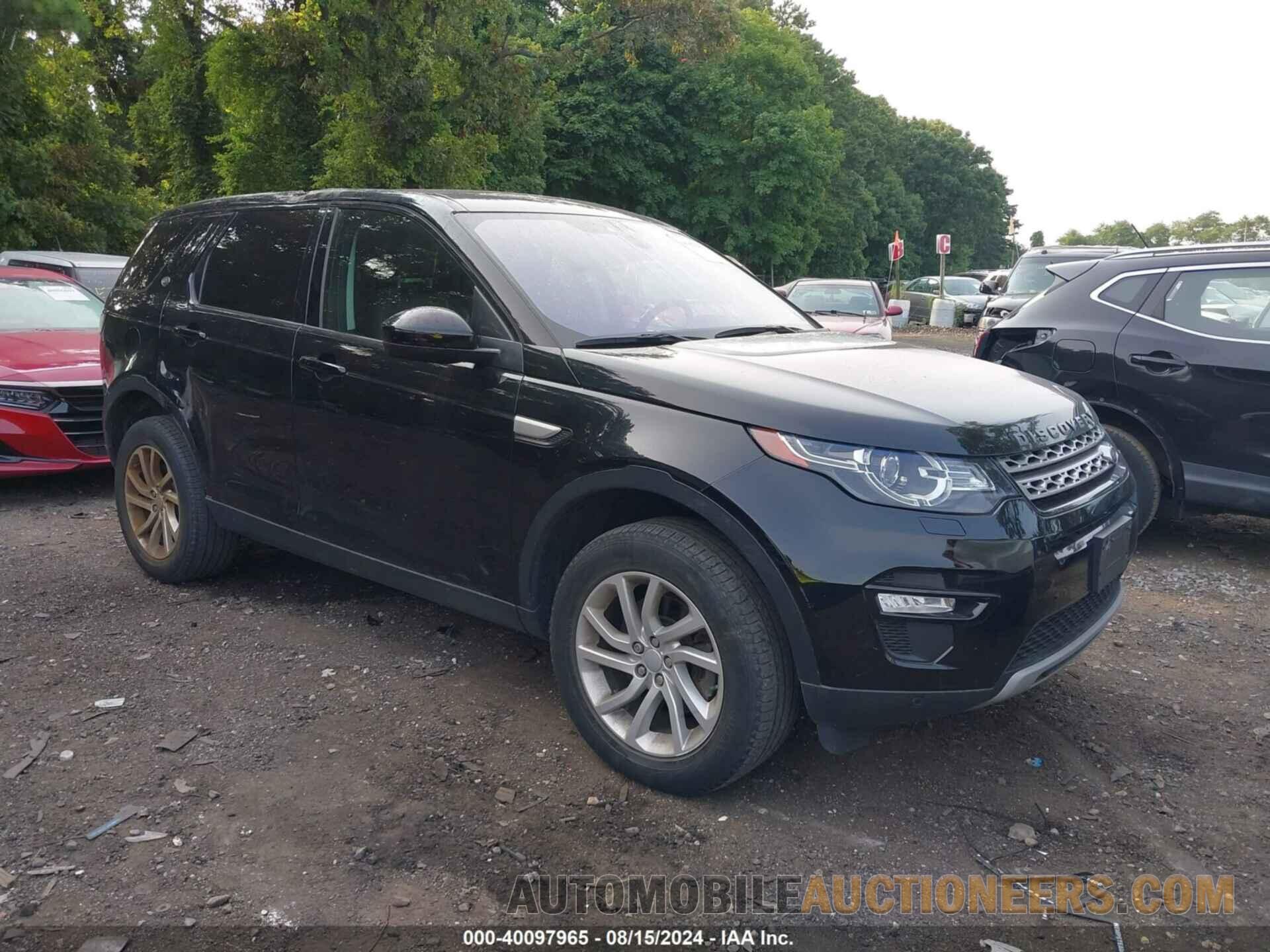 SALCR2RX0JH768314 LAND ROVER DISCOVERY SPORT 2018