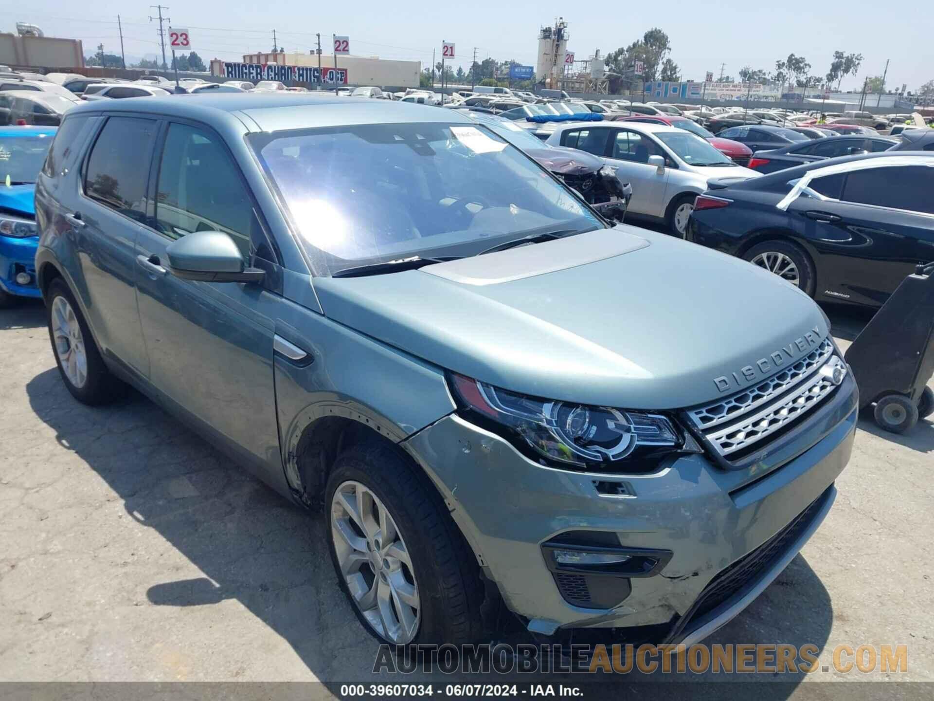 SALCR2RX1JH771495 LAND ROVER DISCOVERY SPORT 2018