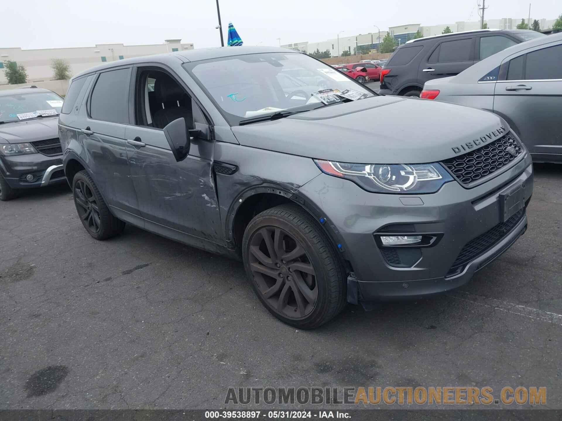 SALCR2RX2JH744001 LAND ROVER DISCOVERY SPORT 2018