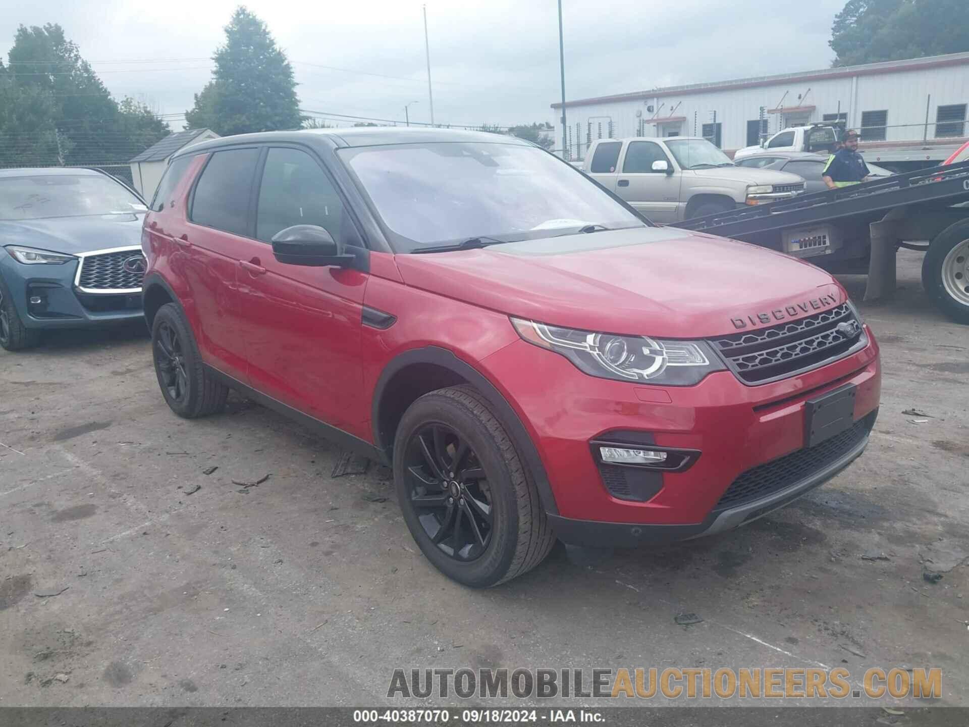 SALCR2RX2JH753703 LAND ROVER DISCOVERY SPORT 2018