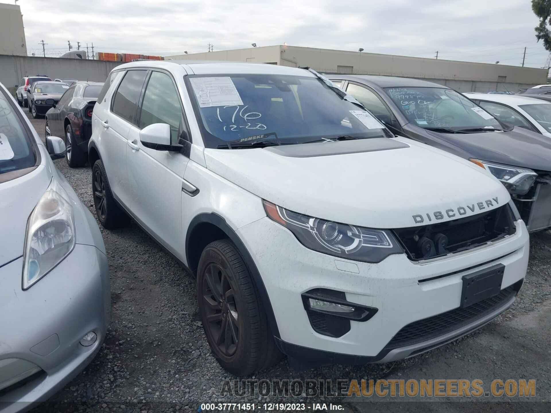 SALCR2RX3JH743732 LAND ROVER DISCOVERY SPORT 2018