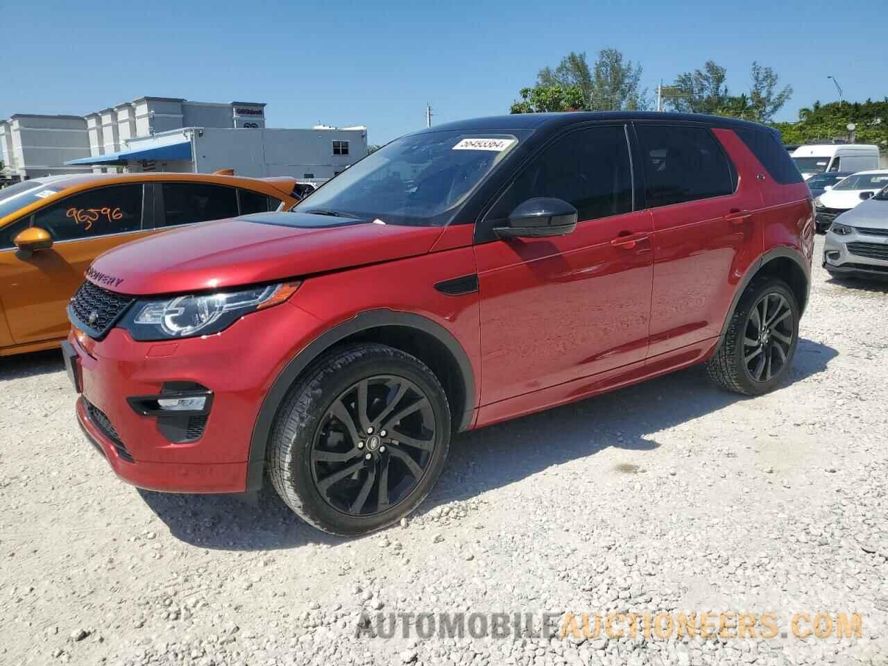 SALCR2RX3JH750261 LAND ROVER DISCOVERY 2018