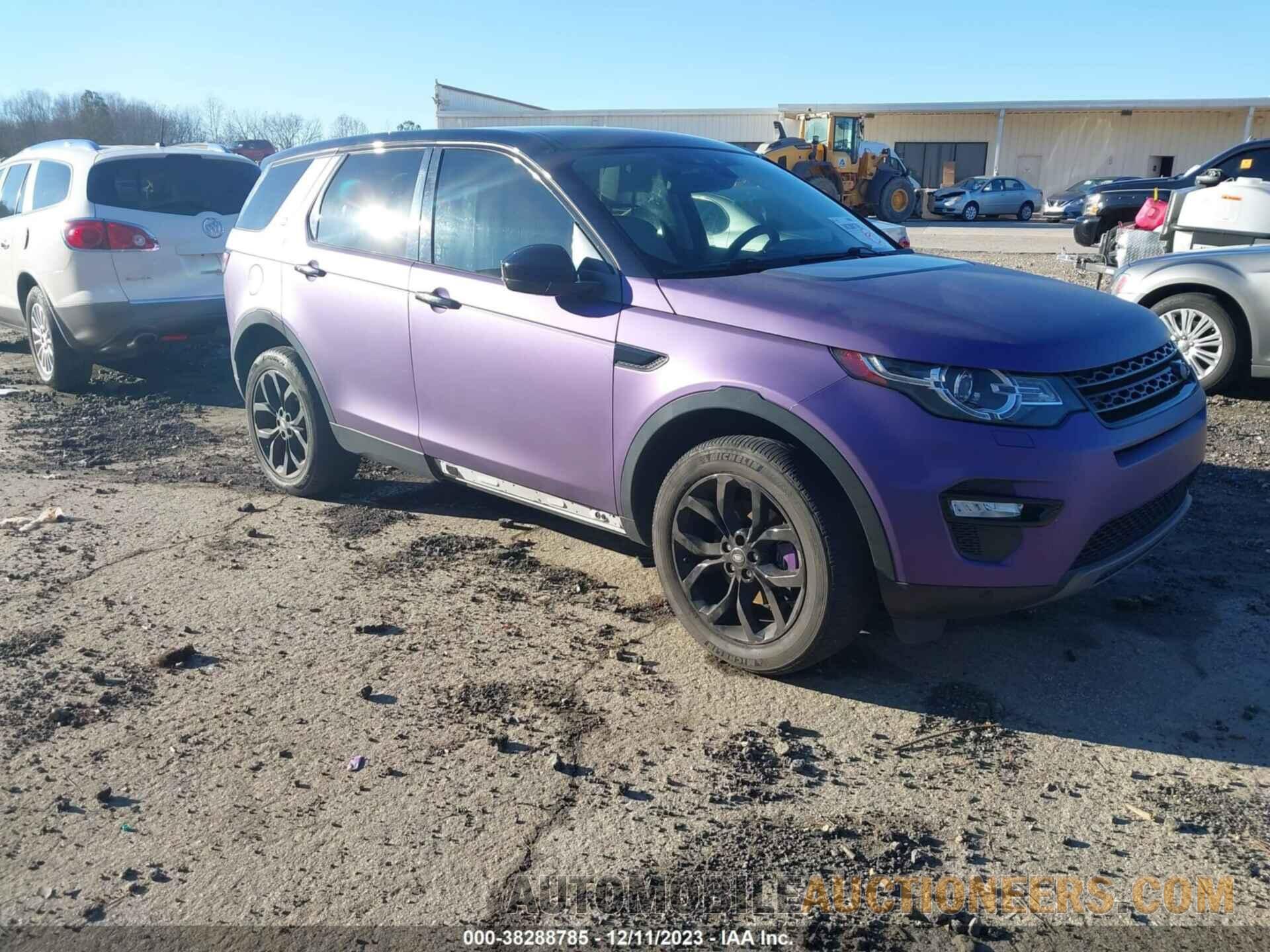 SALCR2RX4JH732139 LAND ROVER DISCOVERY SPORT 2018