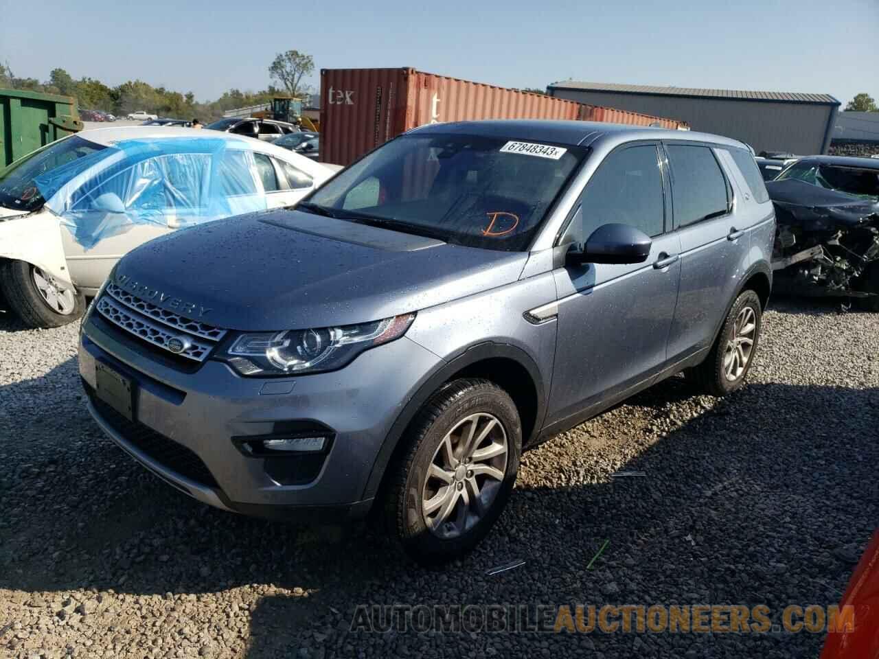 SALCR2RX4JH778554 LAND ROVER DISCOVERY 2018