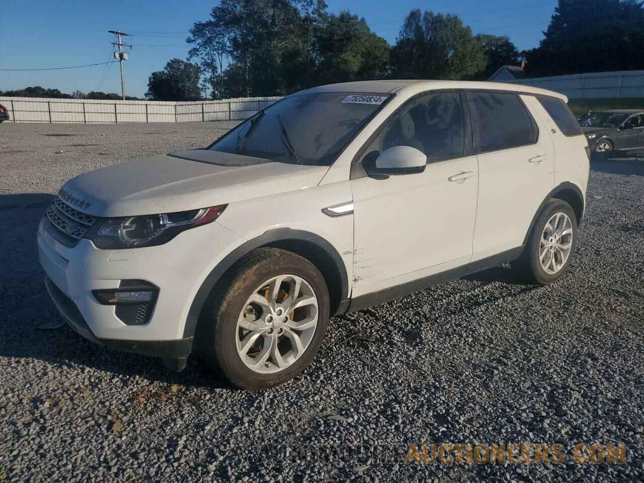 SALCR2RX6JH734524 LAND ROVER DISCOVERY 2018