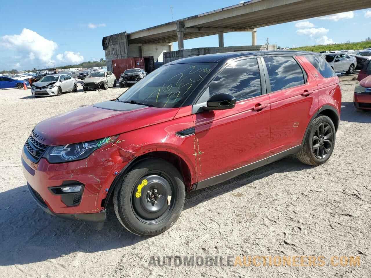 SALCR2RX6JH747774 LAND ROVER DISCOVERY 2018